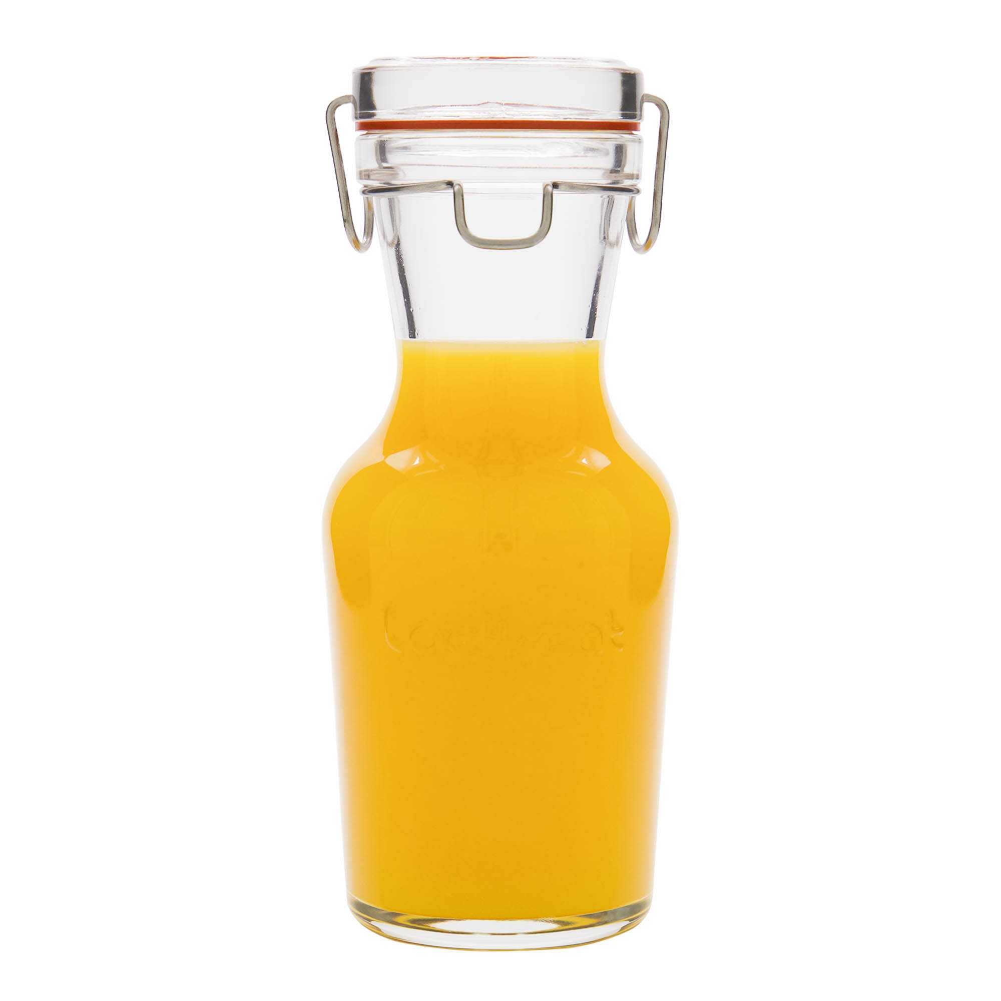 500 ml γυάλινη καράφα 'Lock-Eat', στόμιο: κλείσιμο με σύρμα-αλυσίδα