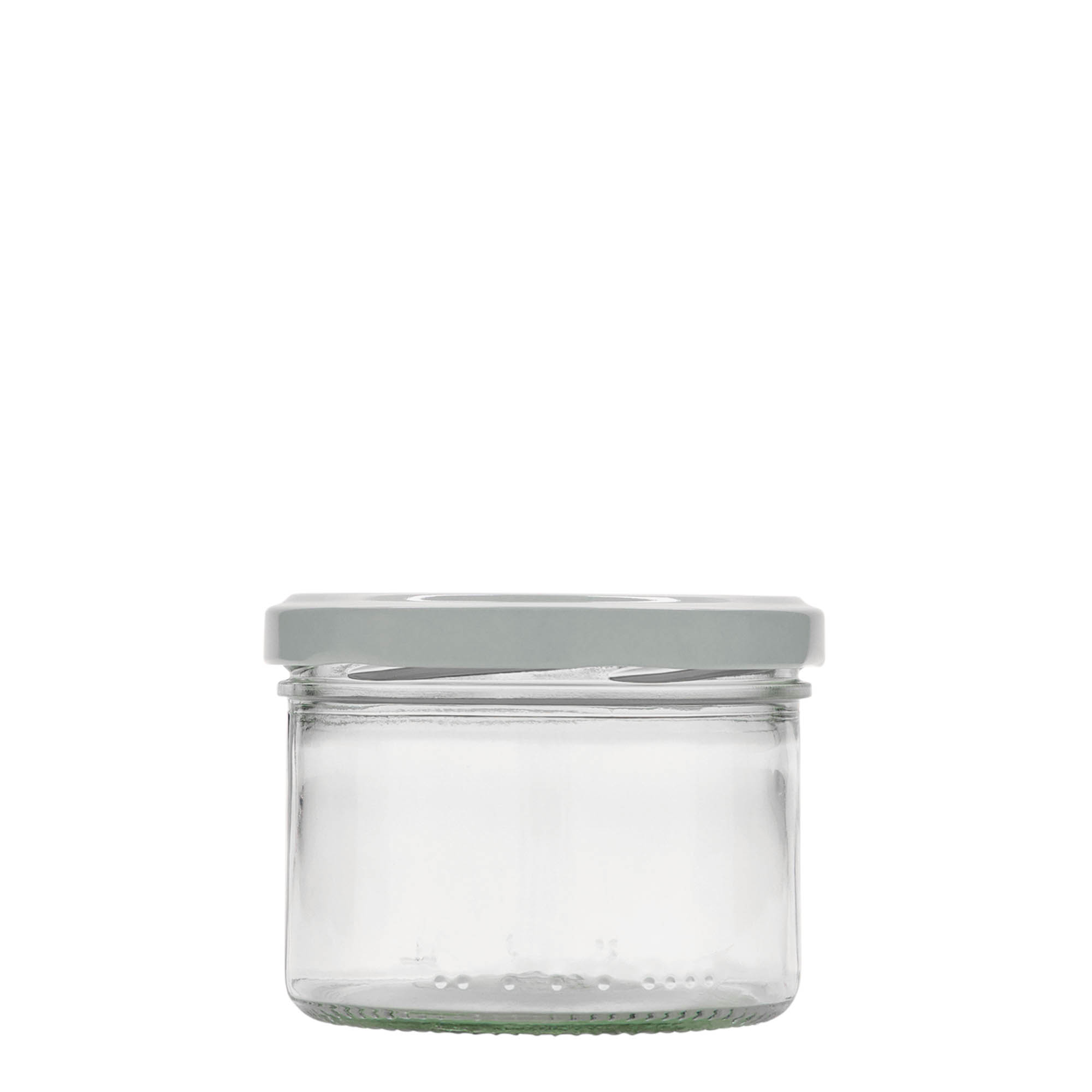230 ml βάζο με πλαϊνή απότομη πλευρά, στόμιο: Twist-Off (TO 82) 230 ml βάζο με πλαϊνή απότομη πλευρά, στόμιο: Twist-Off (TO 82)