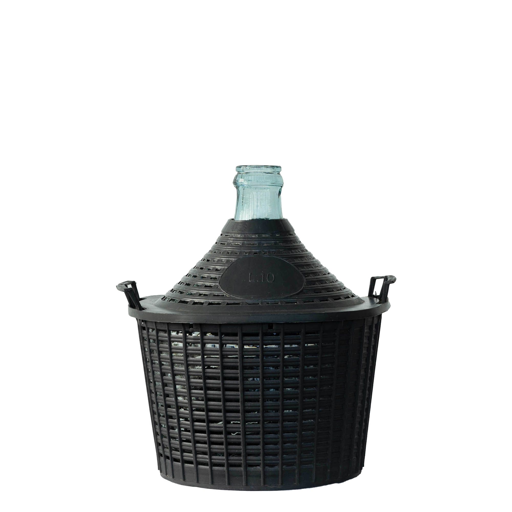 10 λ φιάλη μπαλονιού με στενό λαιμό, γυάλινη, στόμιο: καπάκι τύπου Stülpdeckel