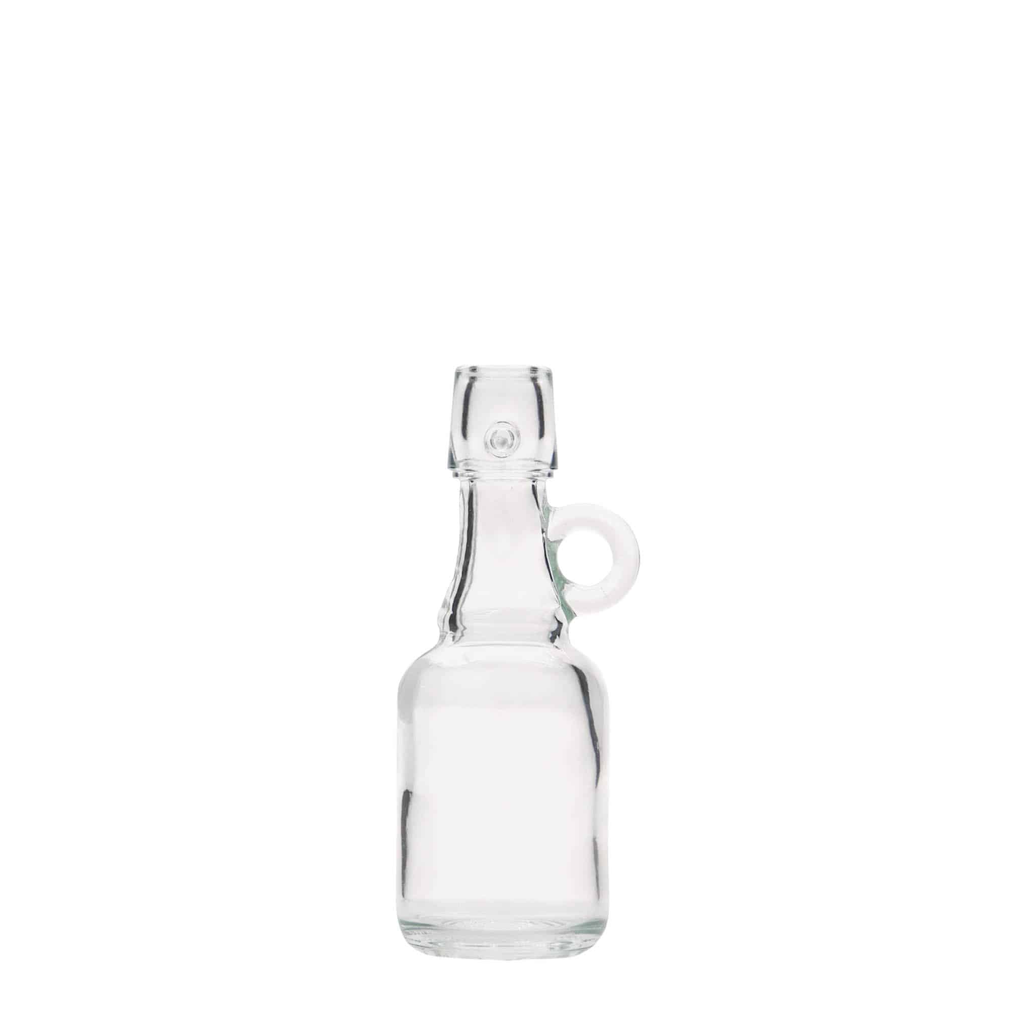 40 ml γυάλινο μπουκάλι 'Santos', στόμιο: κλιπ κλεισίματος 40 ml γυάλινο μπουκάλι 'Santos', στόμιο: κλιπ κλεισίματος