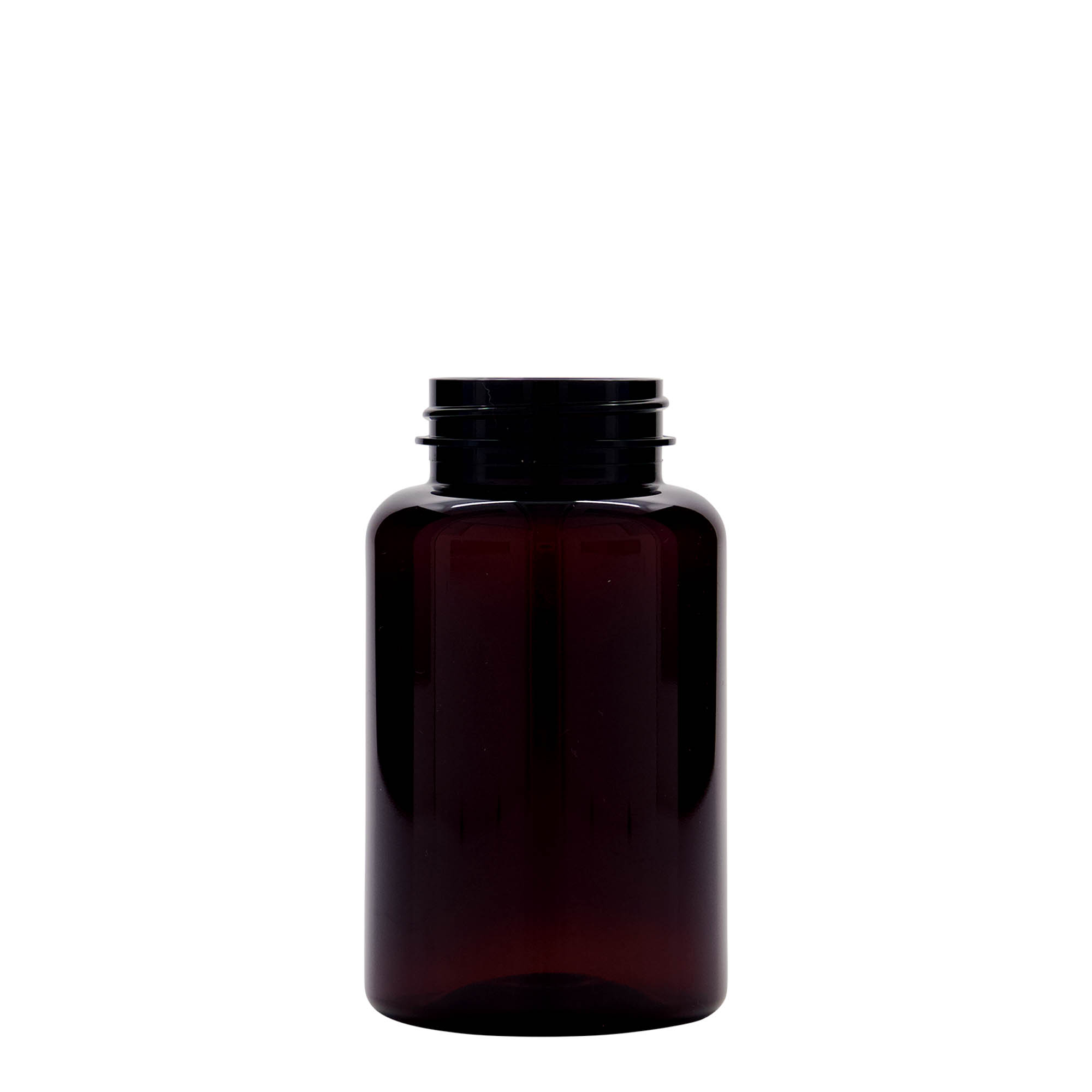 250 ml PET-φιάλη, πλαστικό, καφέ, στόμιο: 45/400