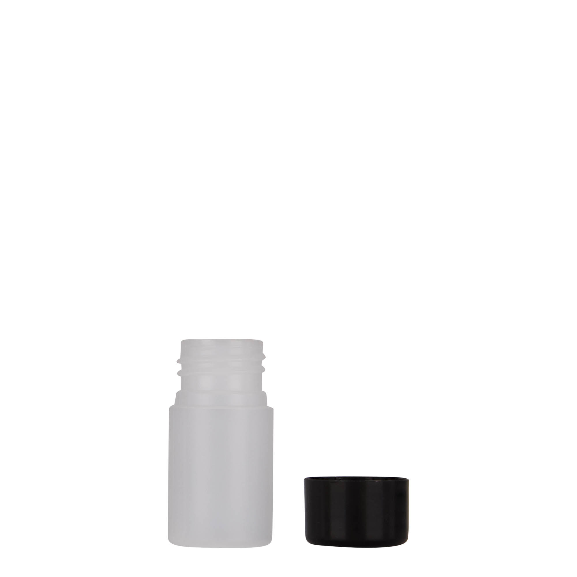 15 ml πλαστικό μπουκάλι 'Tuffy', HDPE, φυσικό, στόμιο: 24/410