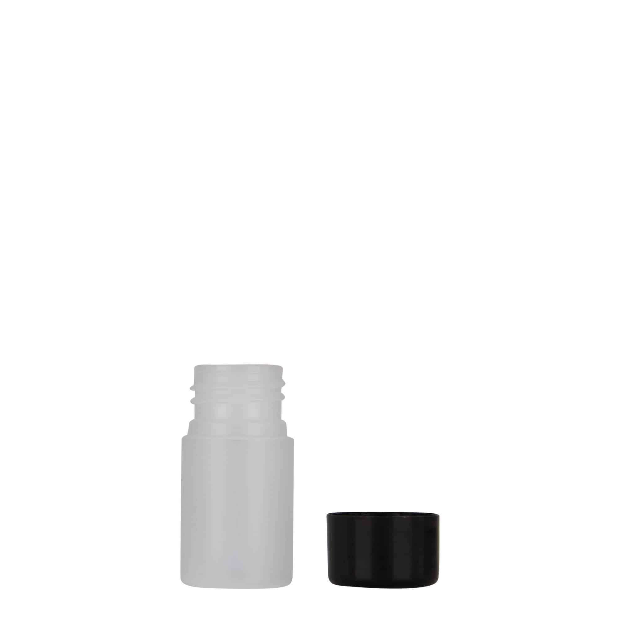 15 ml πλαστικό μπουκάλι 'Tuffy', HDPE, φυσικό, στόμιο: 24/410