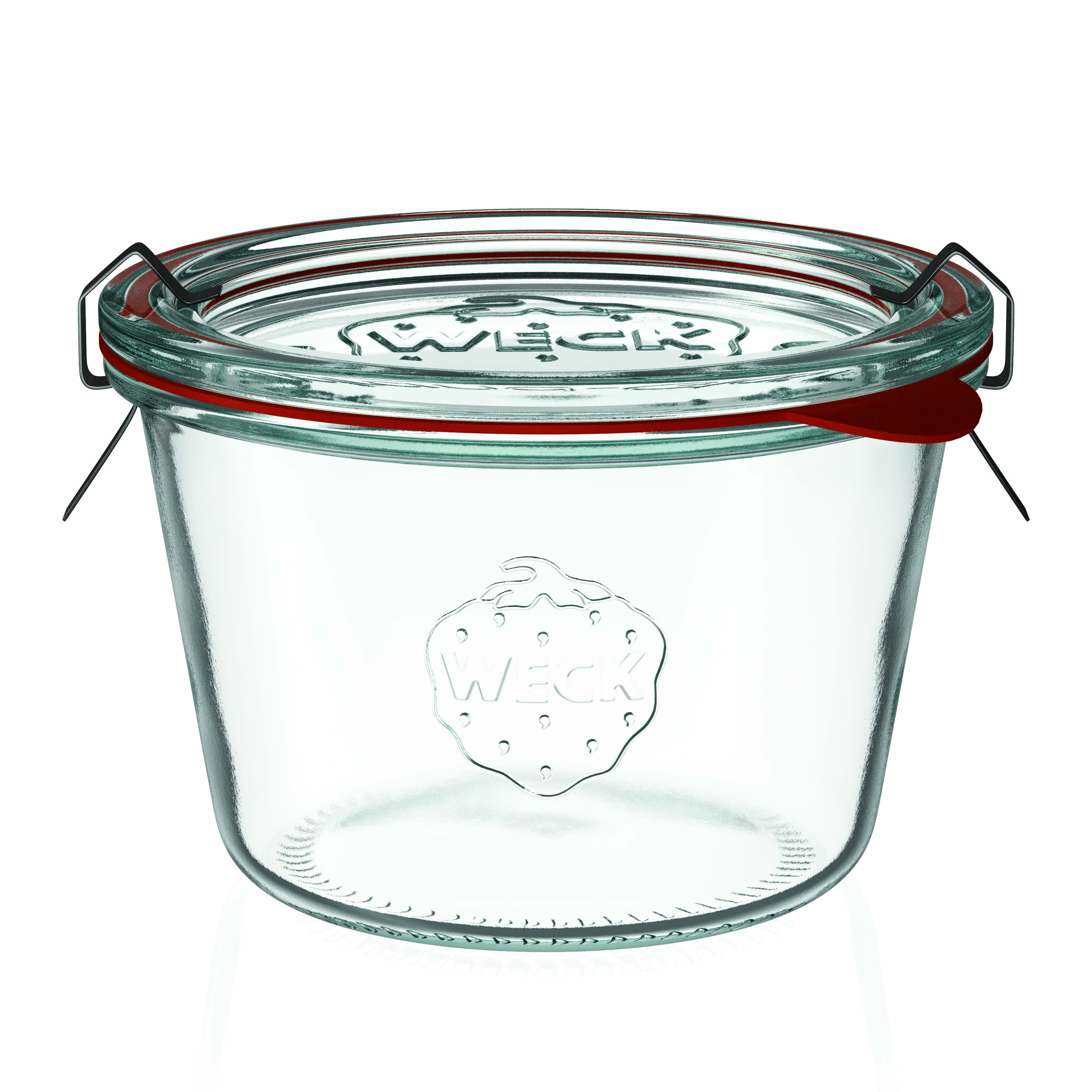 370 ml βάζο WECK με καπάκι, στόμιο: στρογγυλή άκρη 370 ml βάζο WECK με καπάκι, στόμιο: στρογγυλή άκρη