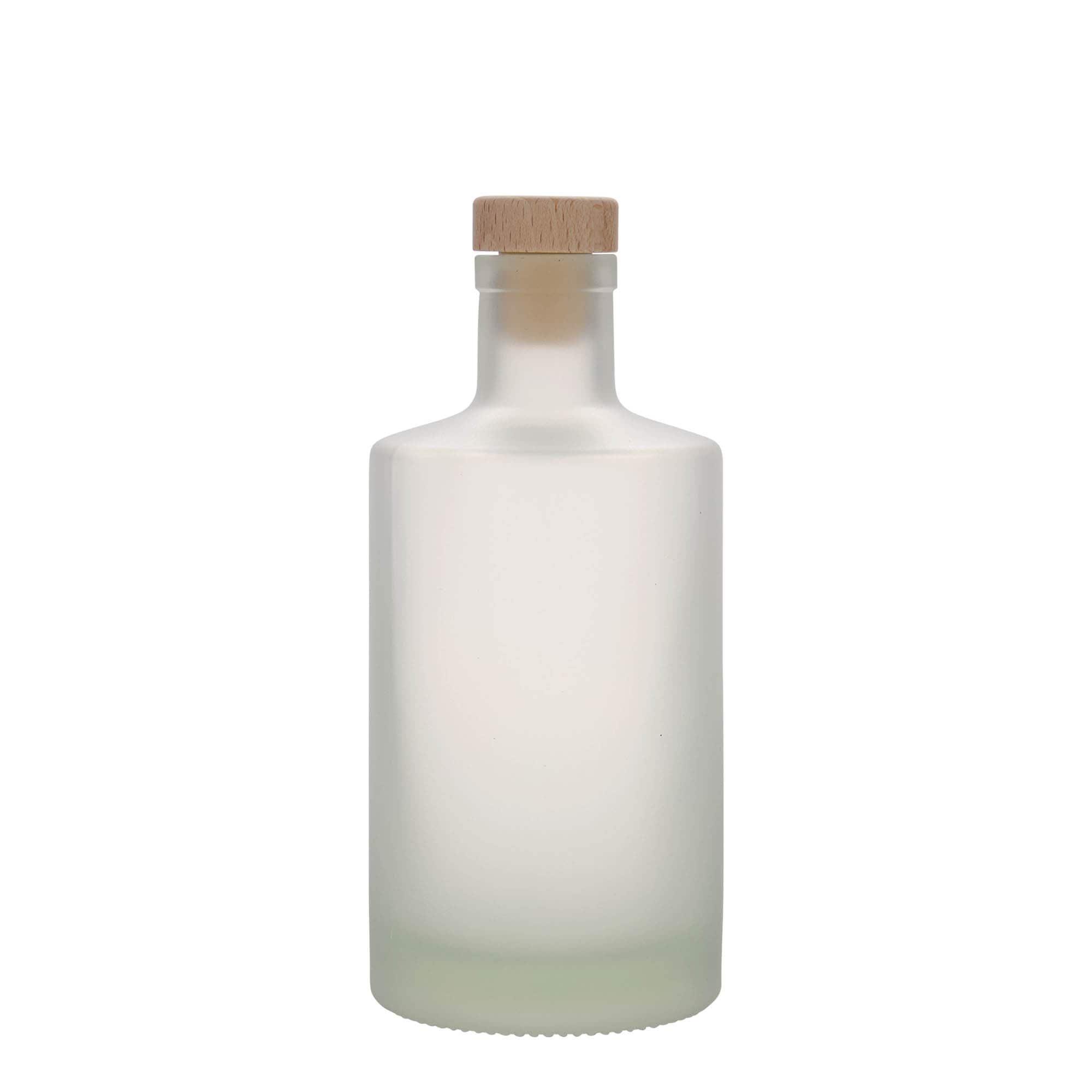 500 ml γυάλινο μπουκάλι 'Caroline', παγωμένο, στόμιο: φελλός