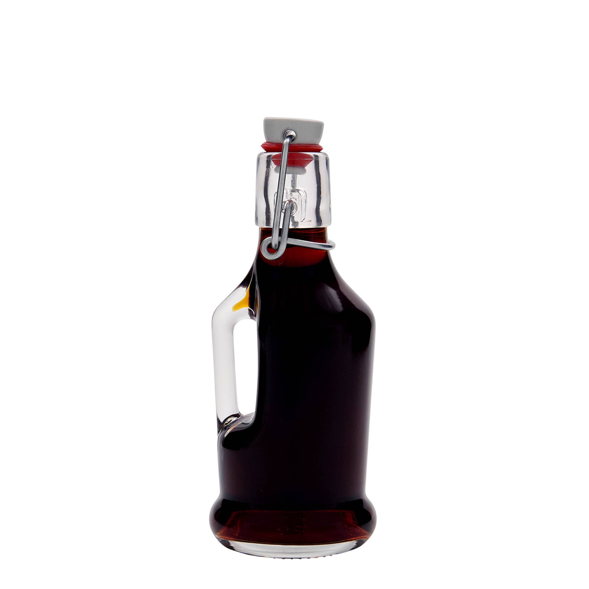 200 ml γυάλινο μπουκάλι 'Classica', στόμιο: κούμπωμα με μπρούτζινο κλιπ