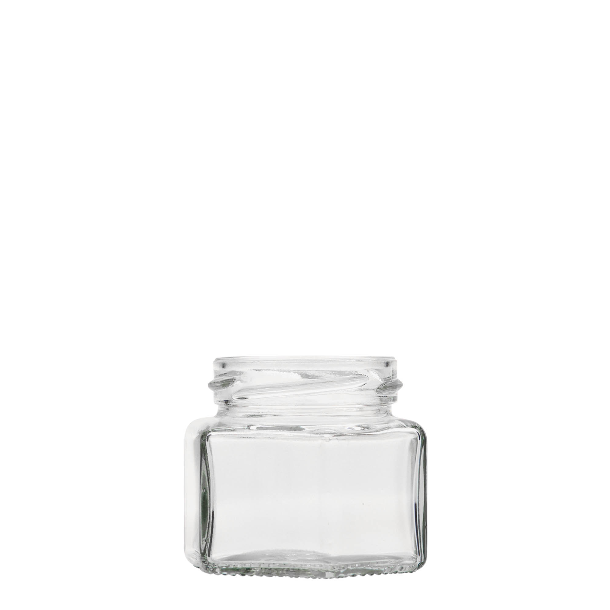 106 ml εξαγωνικό γυάλινο δοχείο, στόμιο: Twist-Off (TO 53) 106 ml εξαγωνικό γυάλινο δοχείο, στόμιο: Twist-Off (TO 53)