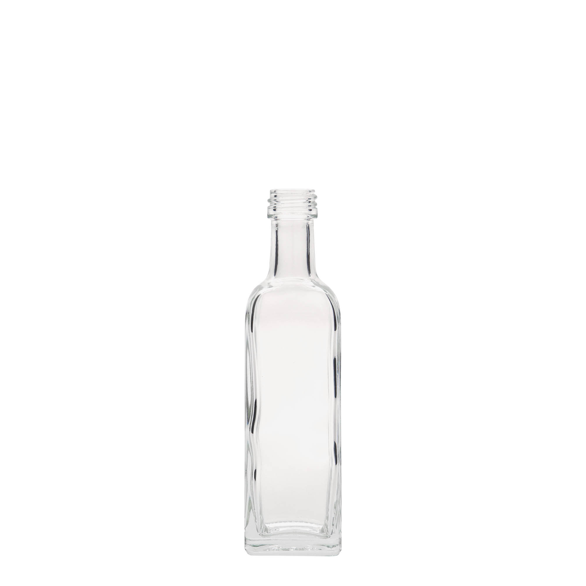 60 ml γυάλινο μπουκάλι 'Marasca', τετράγωνο, στόμιο: PP 18