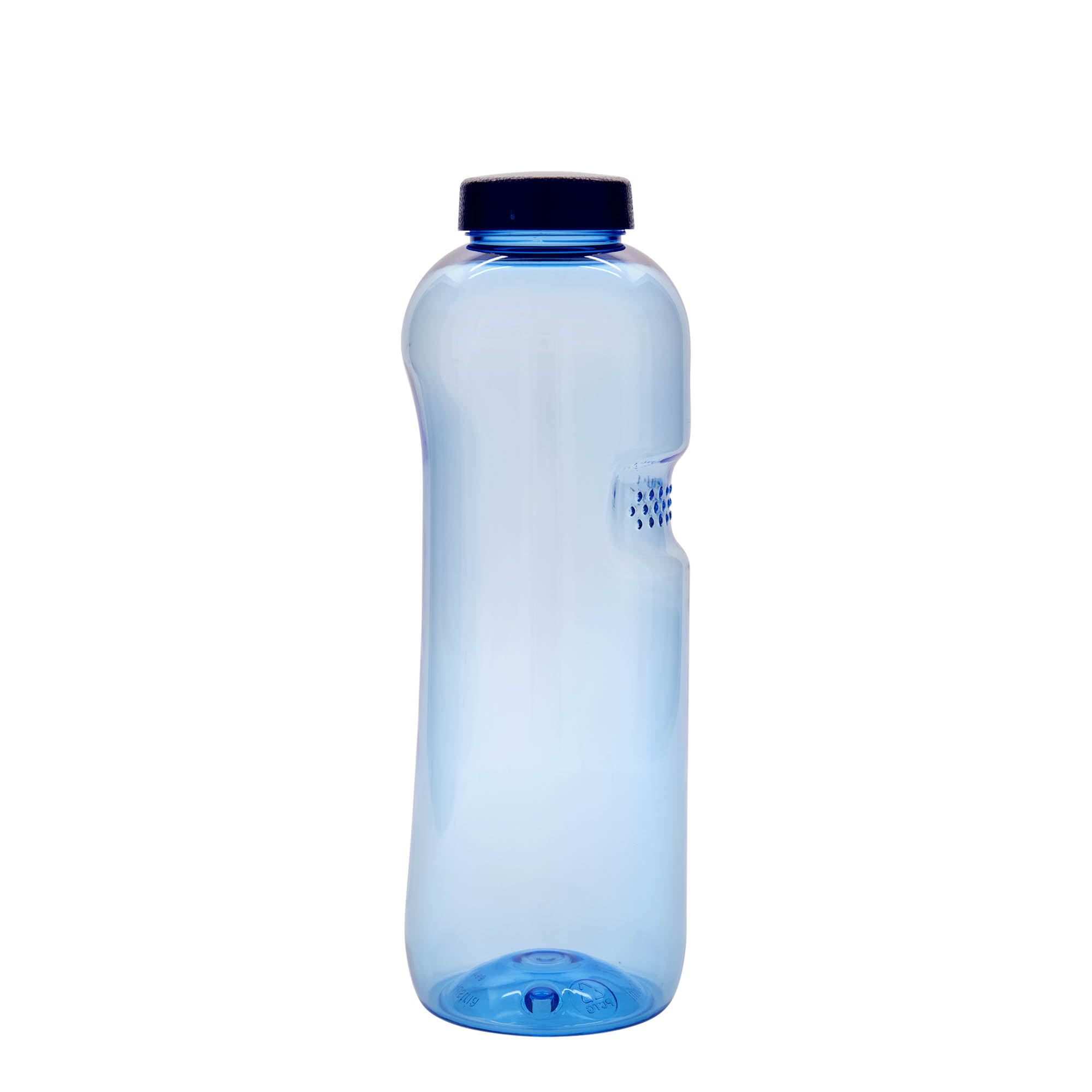 1.000 ml πλαστικό μπουκάλι νερού PET 'Kavodrink', πλαστικό, μπλε 1.000 ml πλαστικό μπουκάλι νερού PET 'Kavodrink', πλαστικό, μπλε