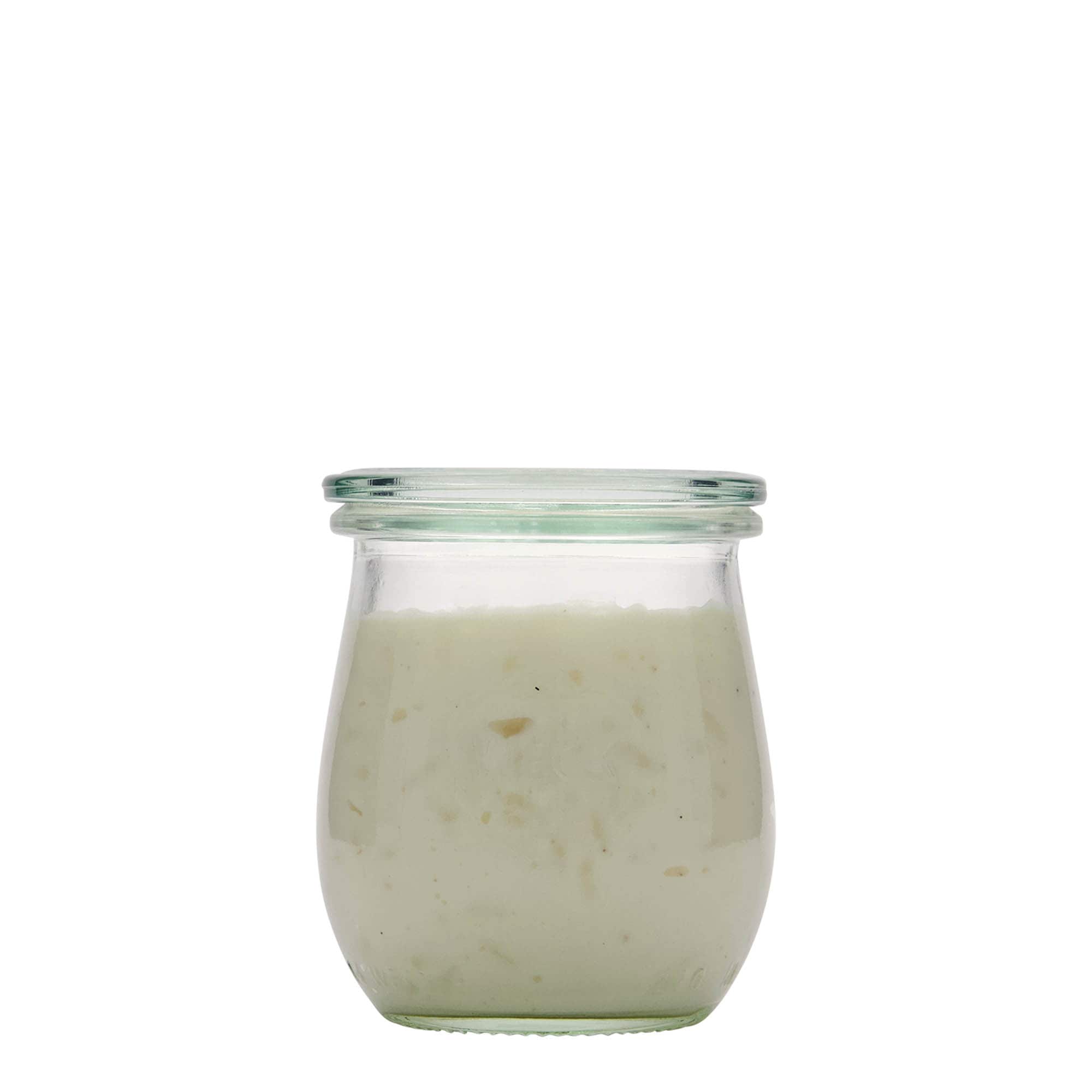 220 ml WECK-Βάζο τύπου Τούλπας, Στόμιο: Στρογγυλή άκρη