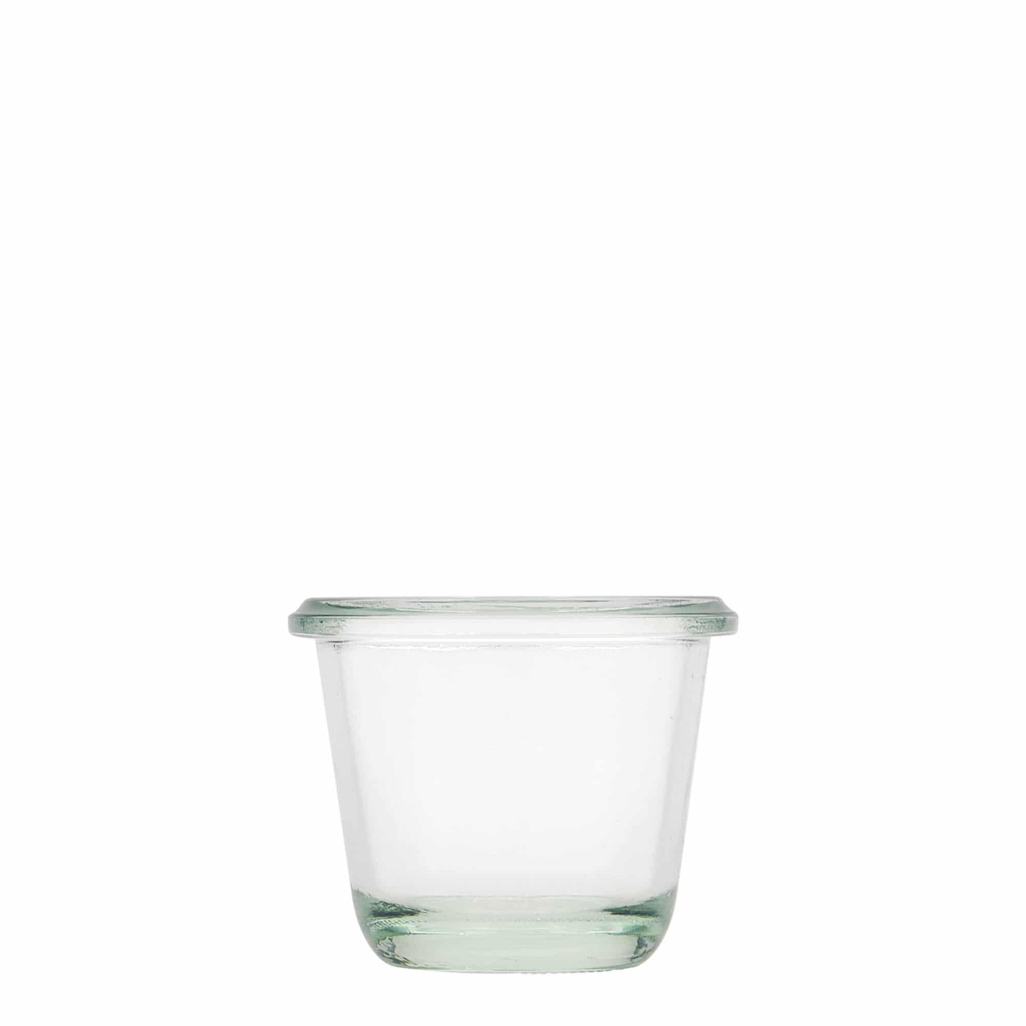 80 ml WECK-γυάλινο βάζο γκουρμέ, στόμιο: στρογγυλή άκρη