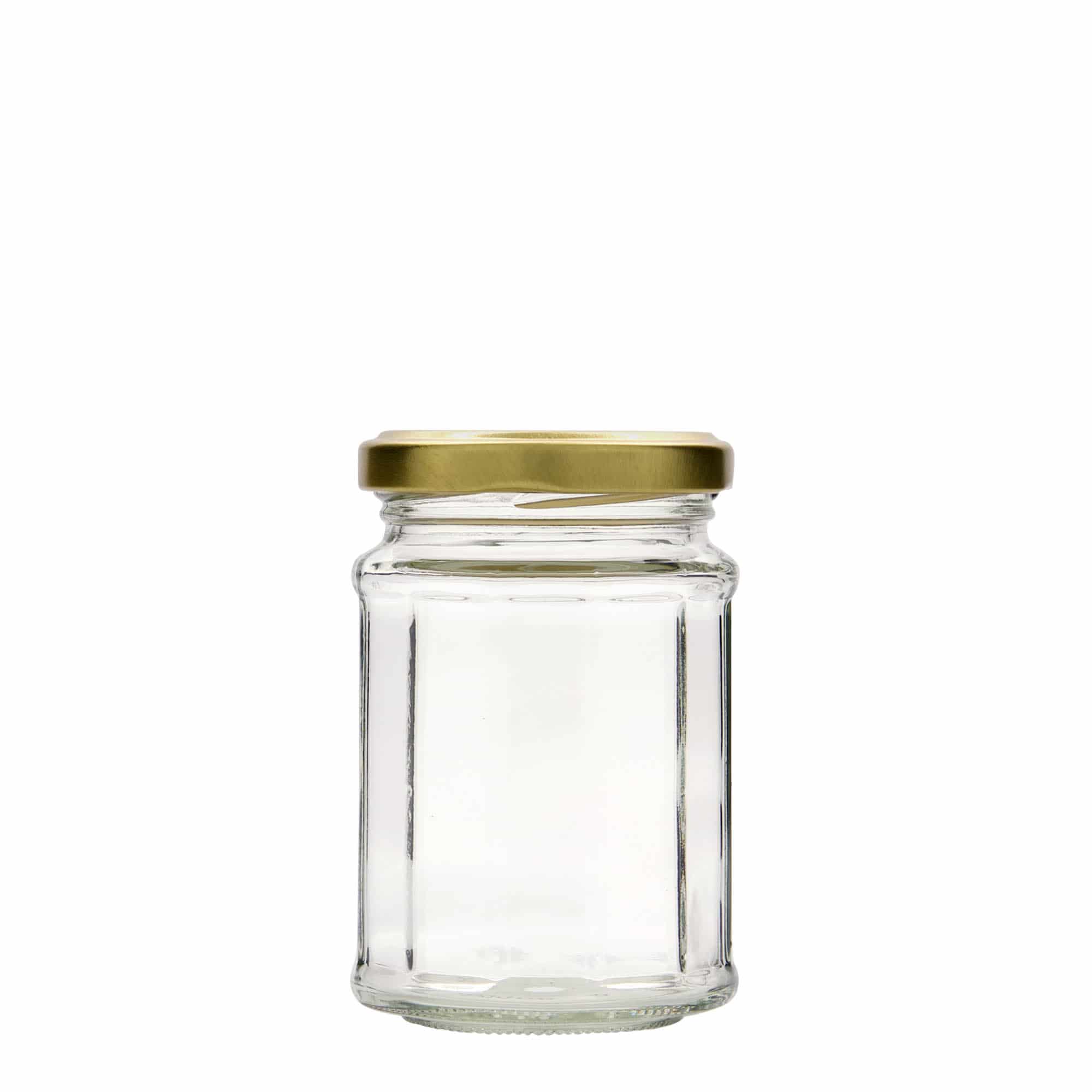 192 ml γυάλινο δοχείο με δώδεκα γωνίες, στόμιο: Twist-Off (TO 58)