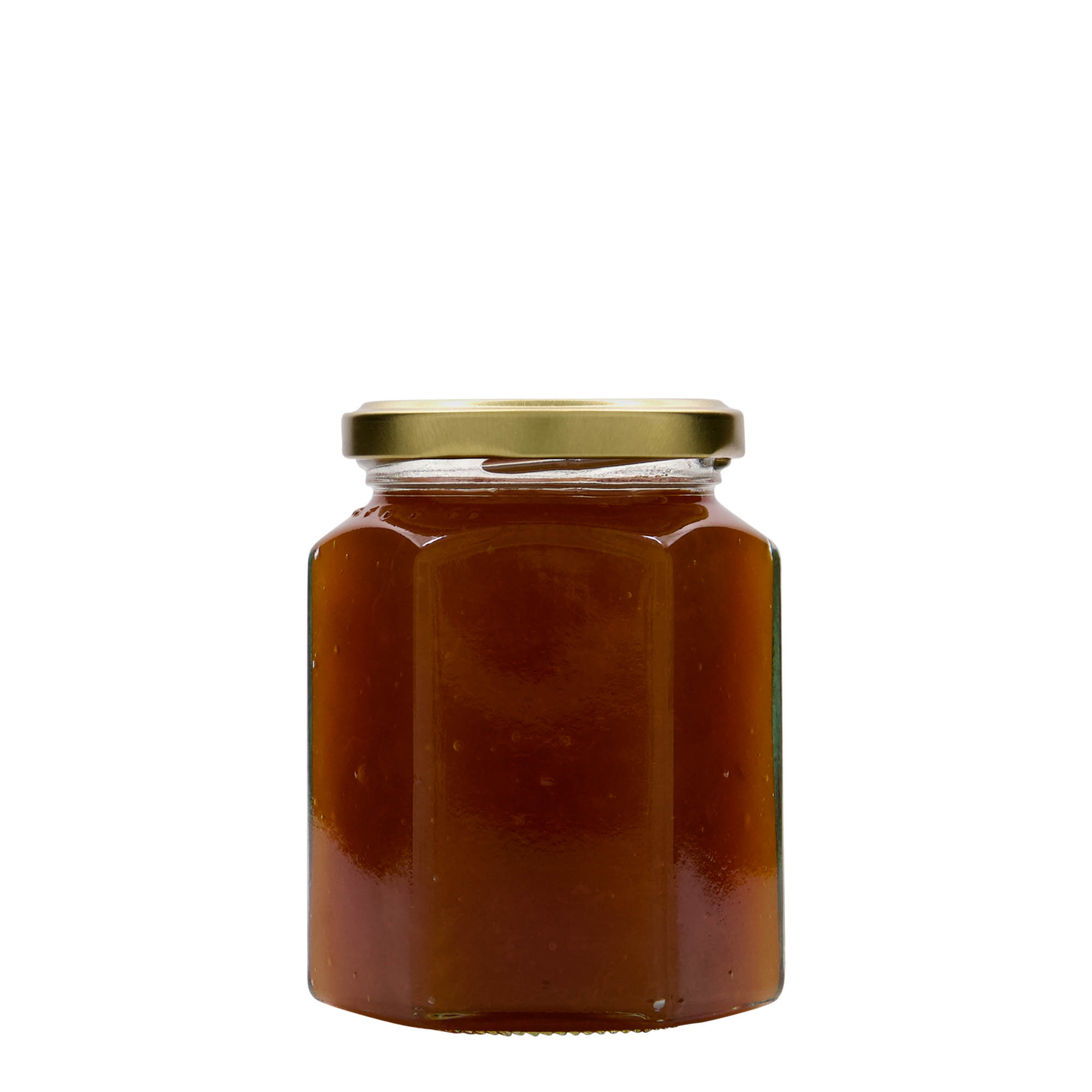 288 ml γυάλινο εξαγωνικό βάζο, στόμιο: Twist-Off (TO 63) 288 ml γυάλινο εξαγωνικό βάζο, στόμιο: Twist-Off (TO 63)