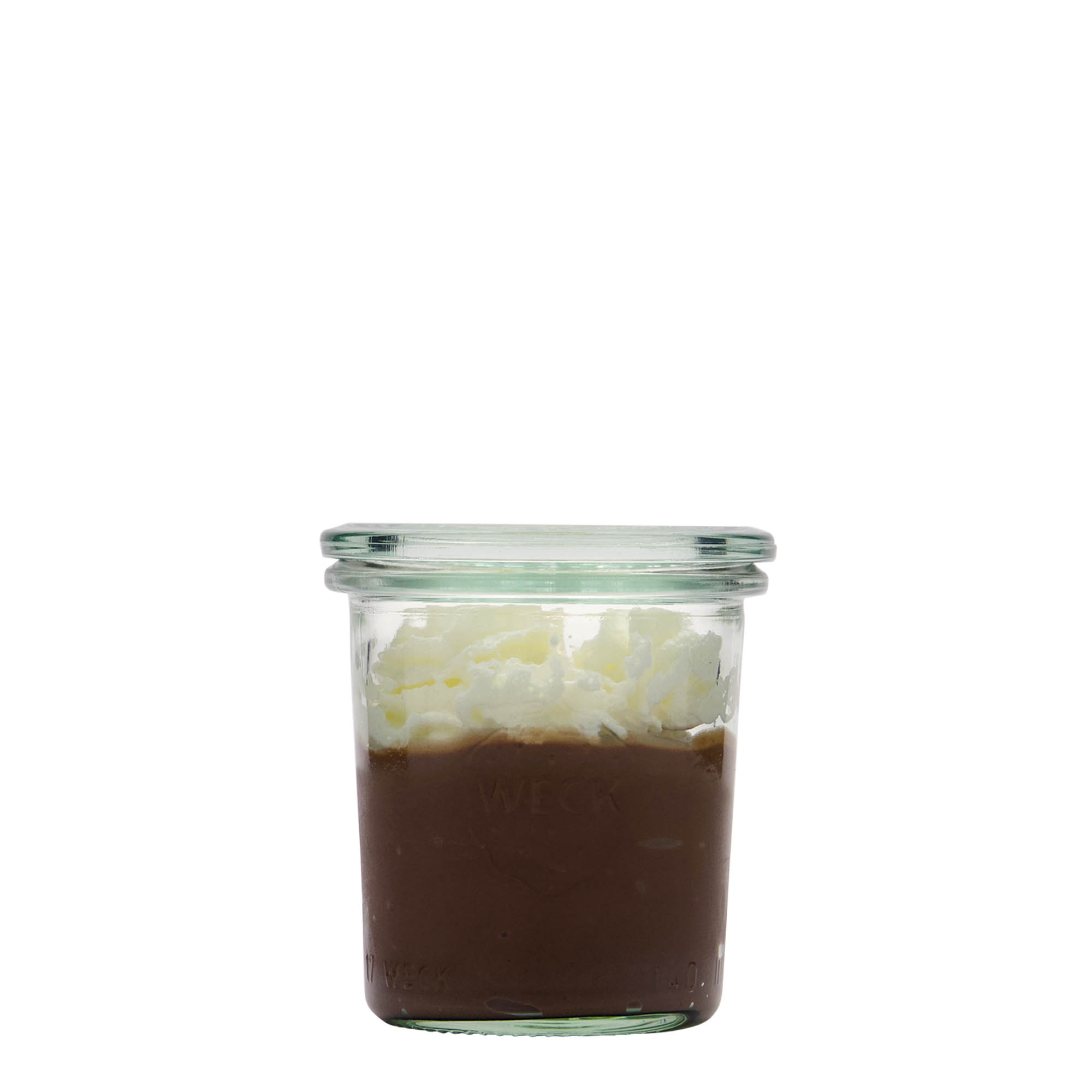 140 ml βάζο WECK με καμπάνα, στόμιο: στρογγυλή άκρη