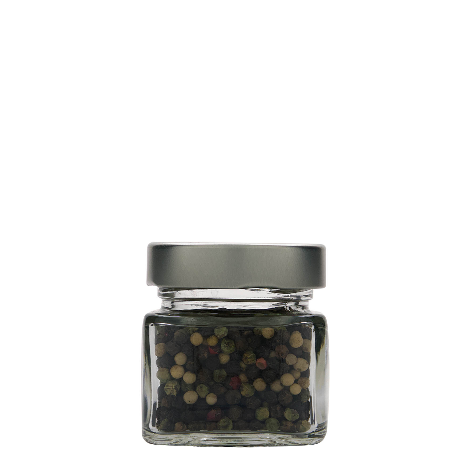 106 ml τετράγωνο γυάλινο βάζο 'Ikarus', λαιμός: Deep-Twist-Off (DTO 58) 106 ml τετράγωνο γυάλινο βάζο 'Ikarus', λαιμός: Deep-Twist-Off (DTO 58)