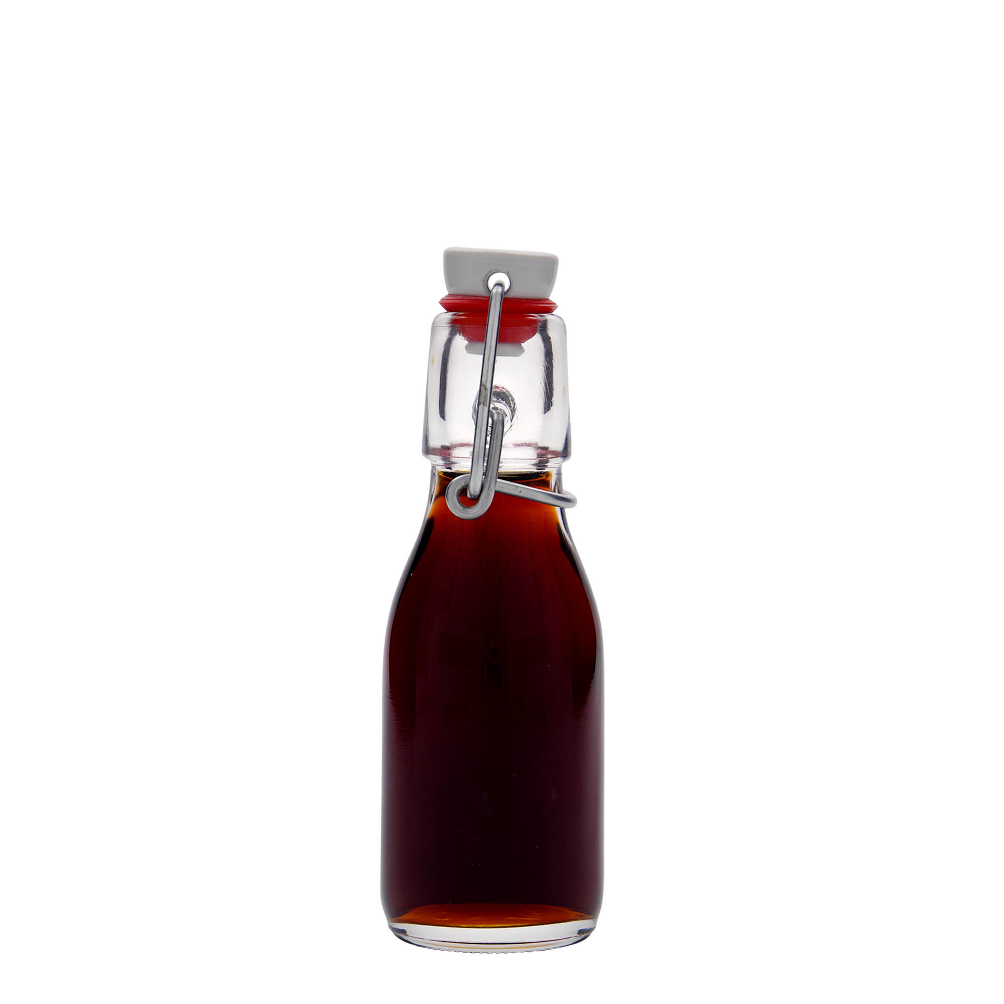 100 ml γυάλινο μπουκάλι 'Paul', στόμιο: κλιπ κλεισίματος 100 ml γυάλινο μπουκάλι 'Paul', στόμιο: κλιπ κλεισίματος