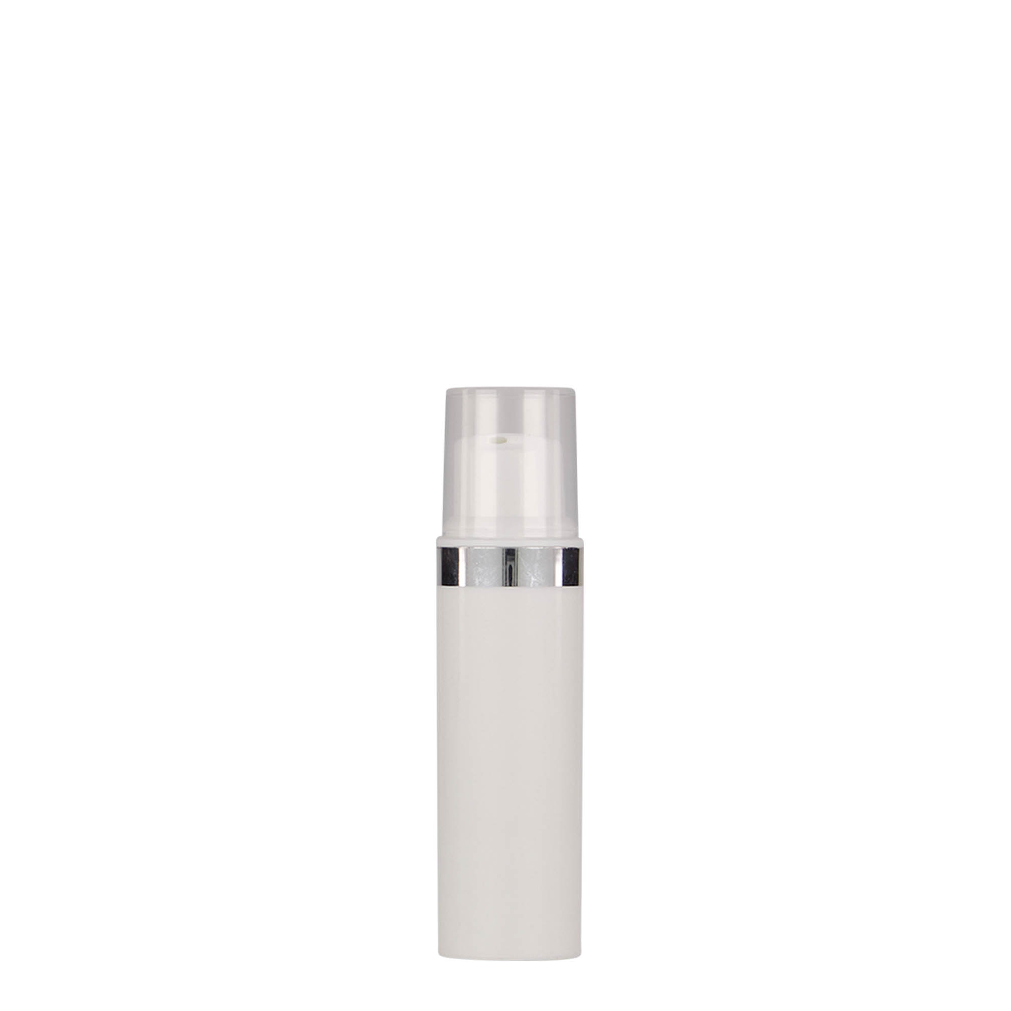 10 ml Airless διανομέας 'Nano', πλαστικό PP, λευκό