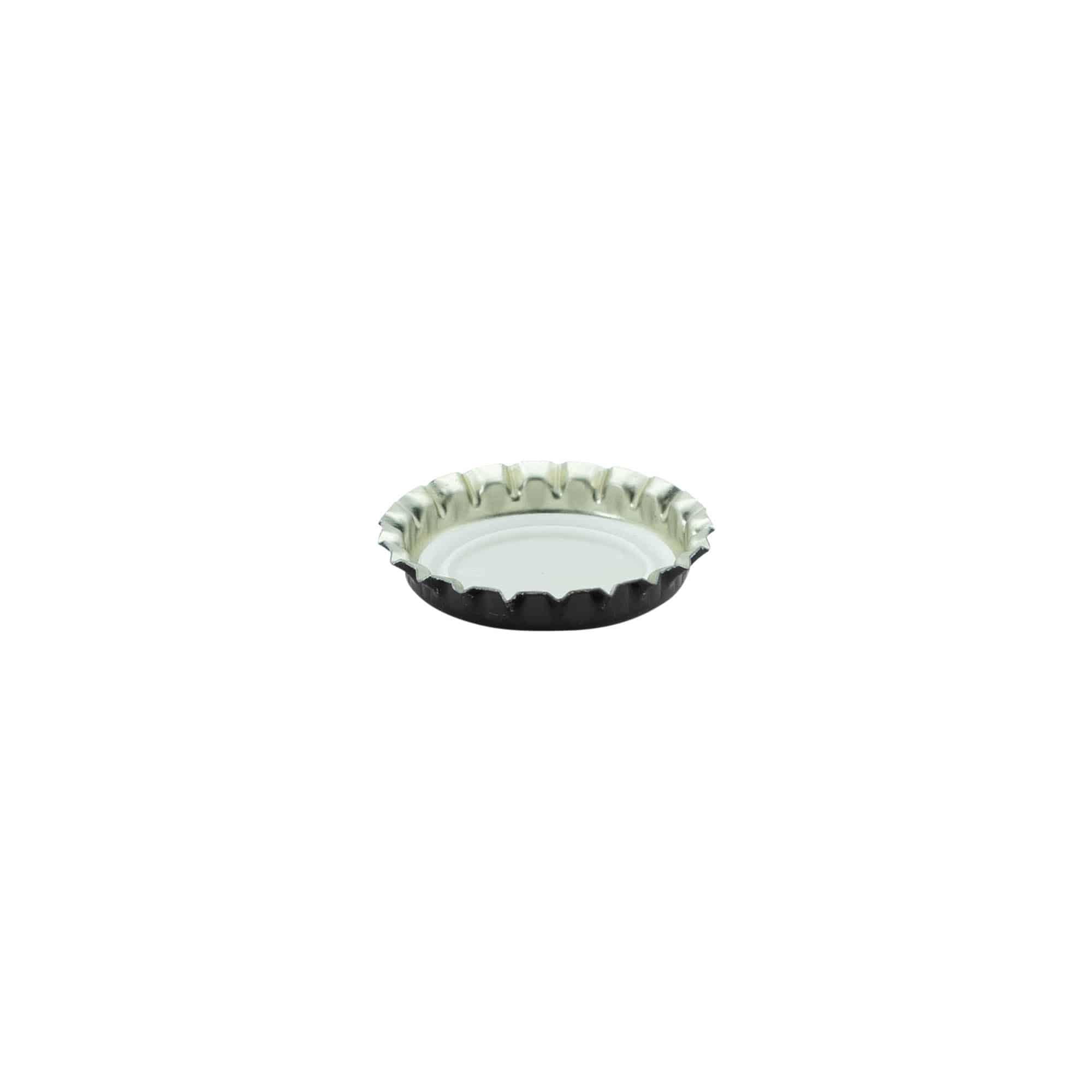 Μεταλλικά καπάκια 26 mm, μαύρα