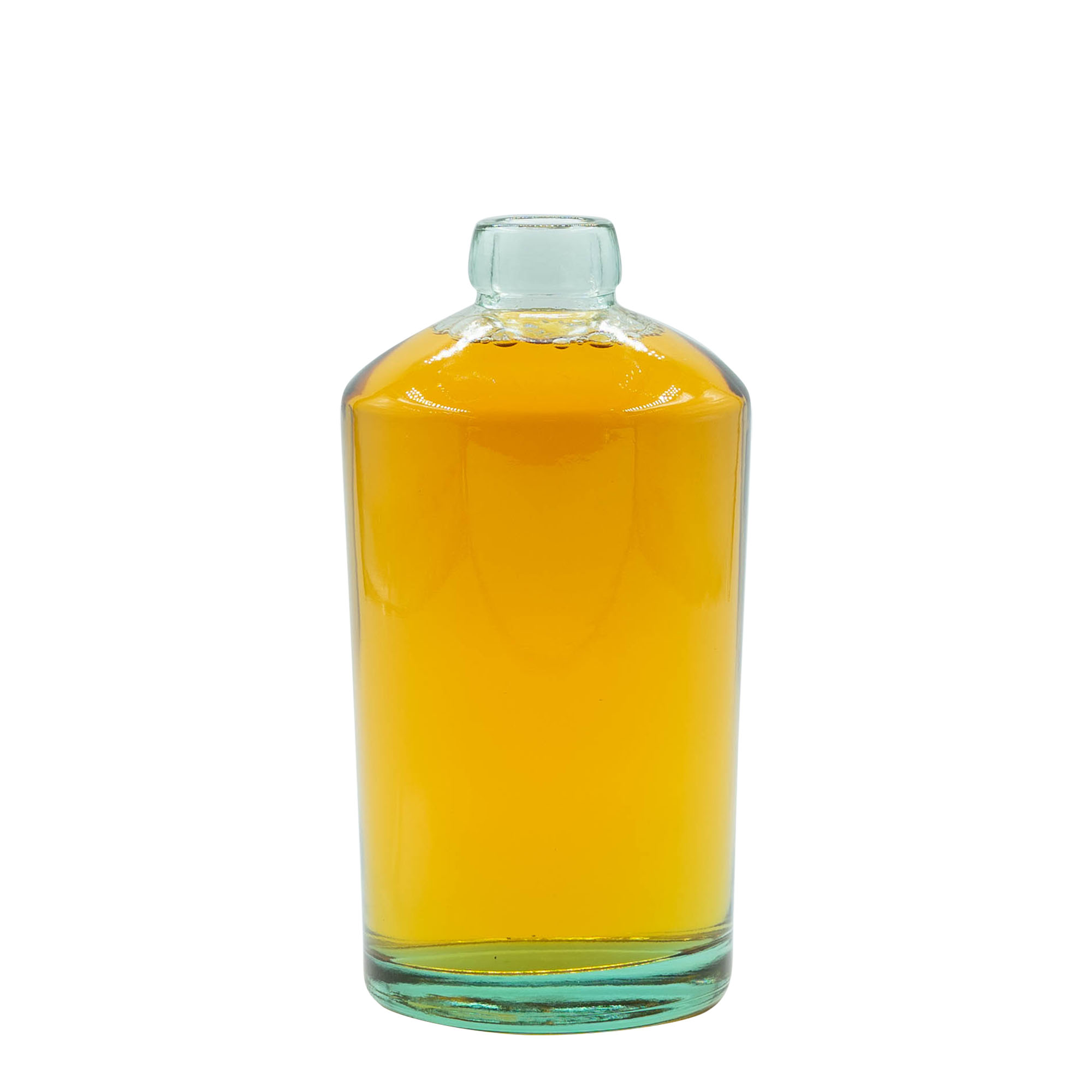 700 ml γυάλινο μπουκάλι 'Barrel', στόμιο: φελλός