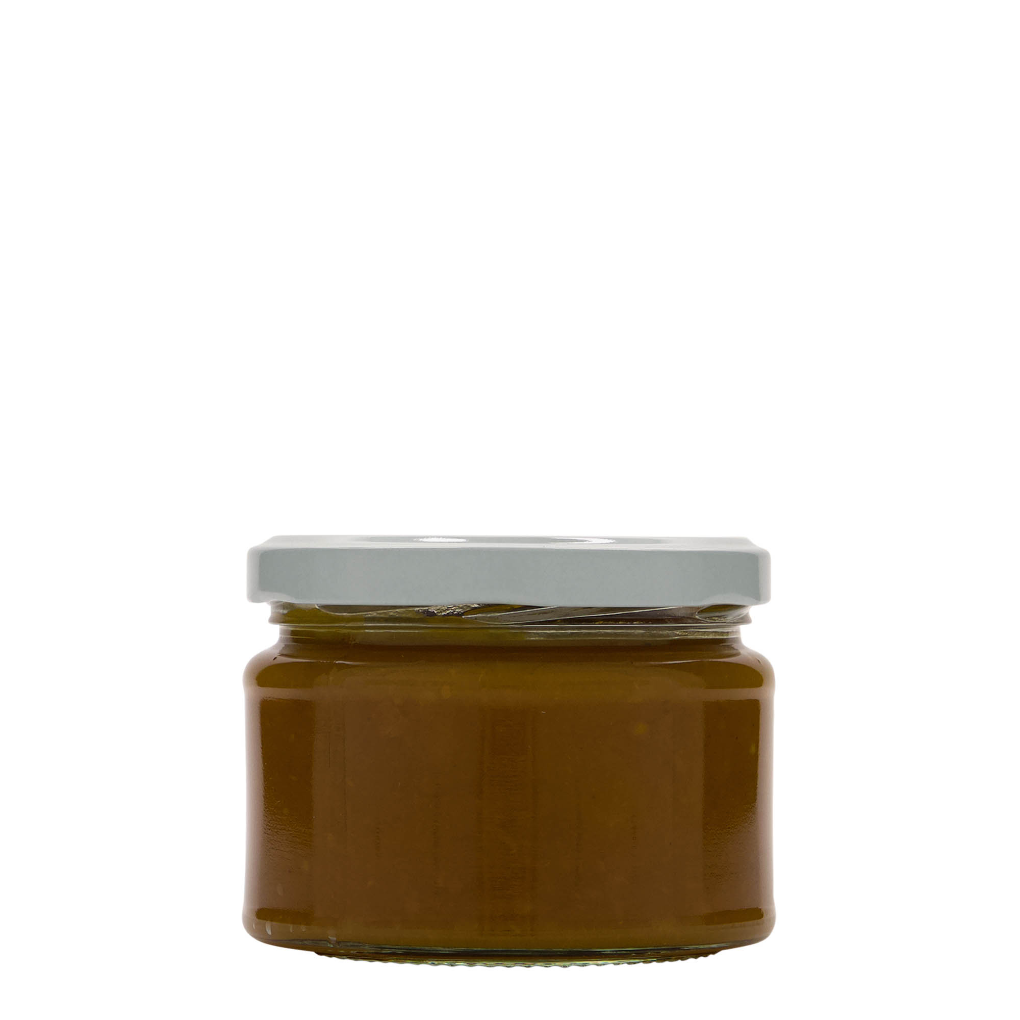 280 ml επίπεδο στρογγυλό γυαλί, στόμιο: Twist-Off (TO 82)