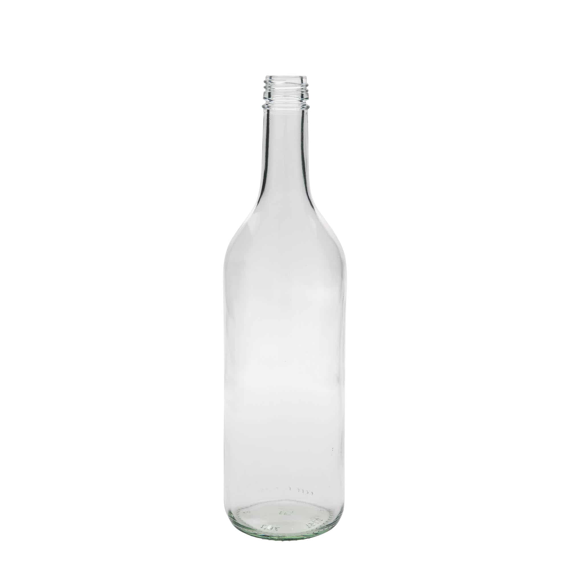 750 ml γυάλινο μπουκάλι 'Bordeaux', στόμιο: PP 28 750 ml γυάλινο μπουκάλι 'Bordeaux', στόμιο: PP 28