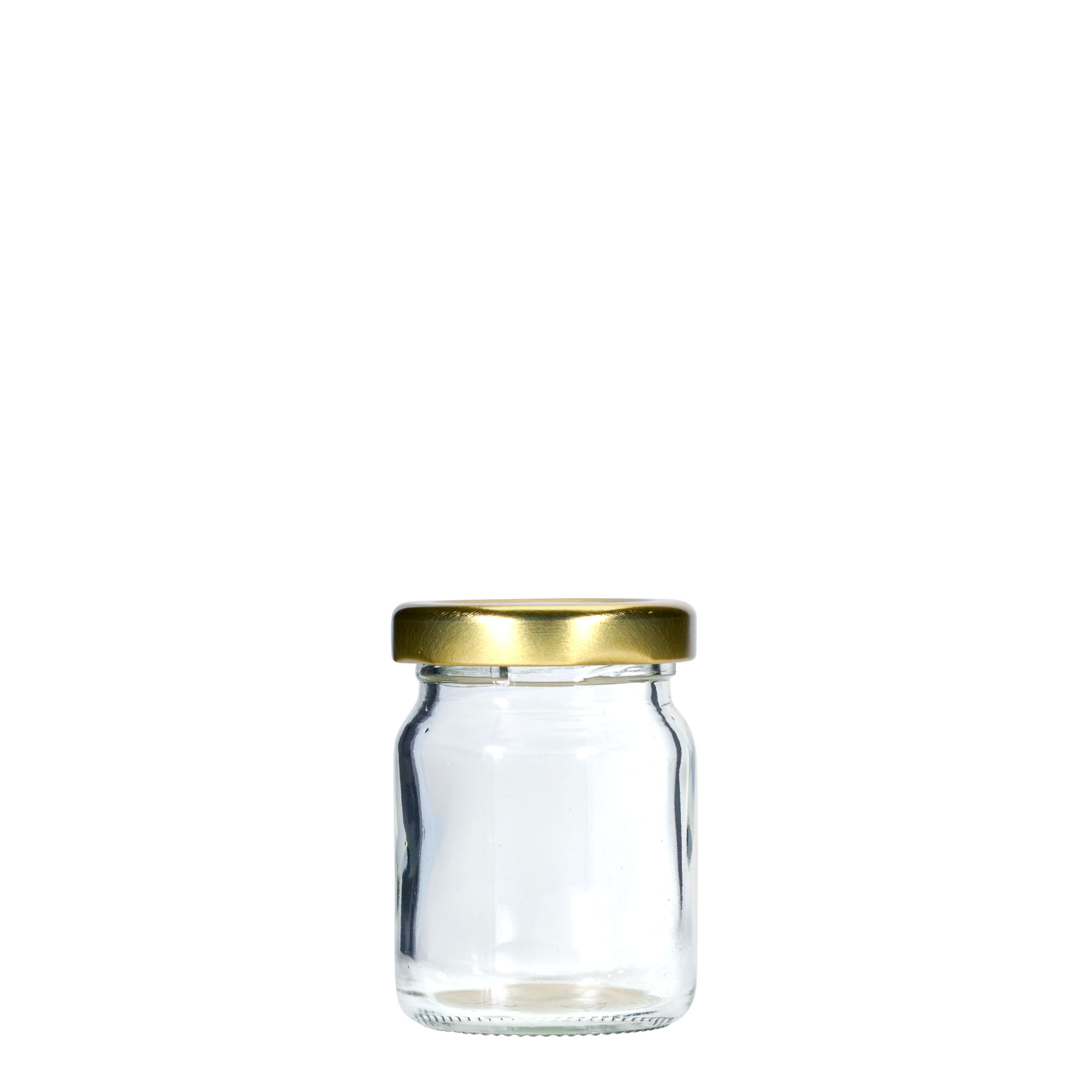 60 ml στρογγυλό γυαλί, στόμιο: Twist-Off (TO 43)