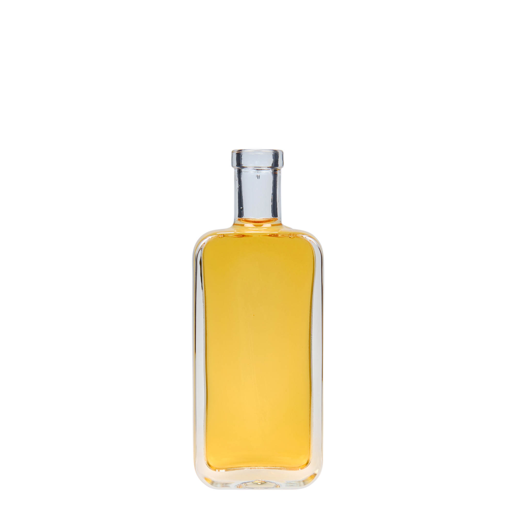 100 ml γυάλινο μπουκάλι 'Nice', ορθογώνιο, στόμιο: φελλός