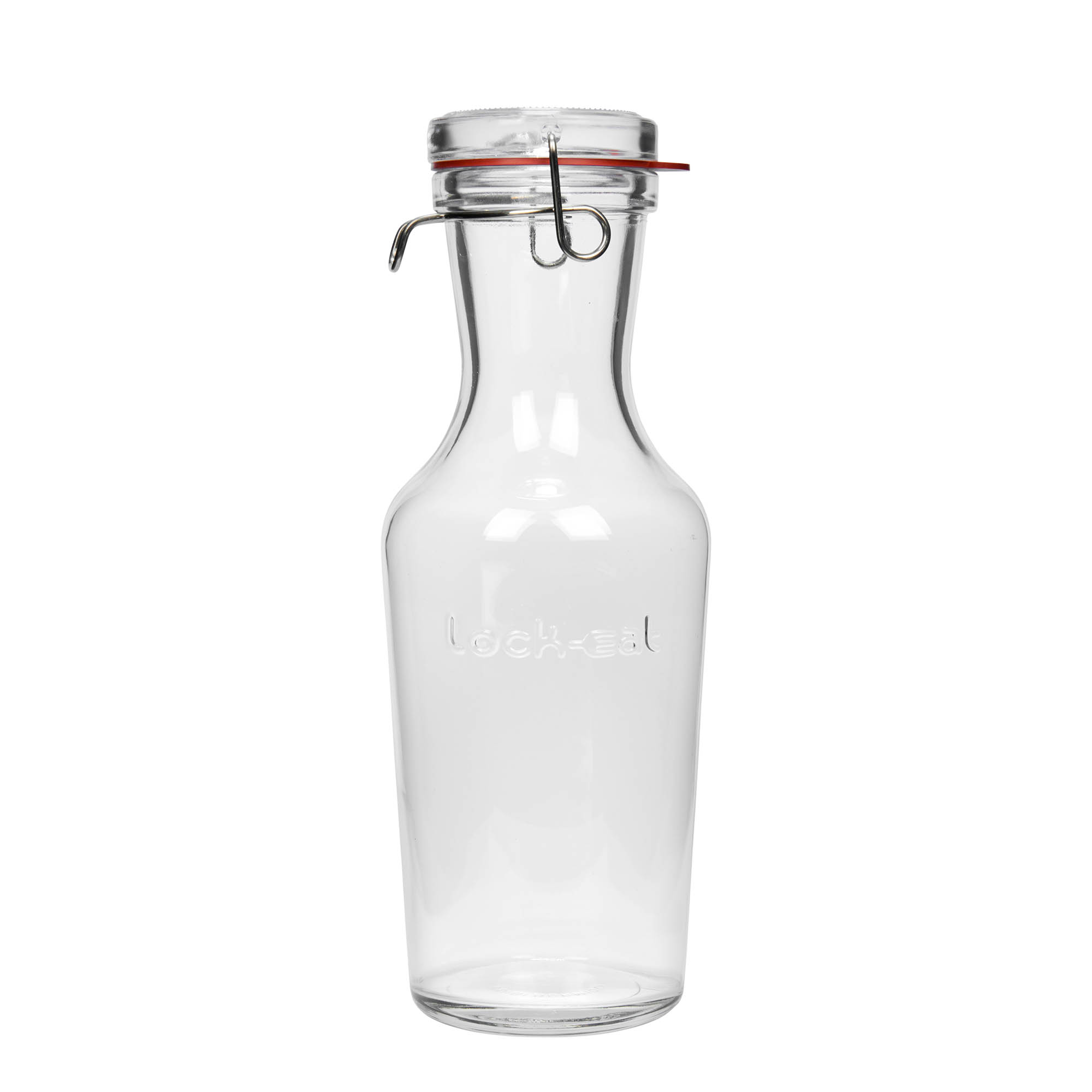 1.000 ml γυάλινη καράφα 'Lock-Eat', στόμιο: κλείσιμο με σύρμα ανάρτησης