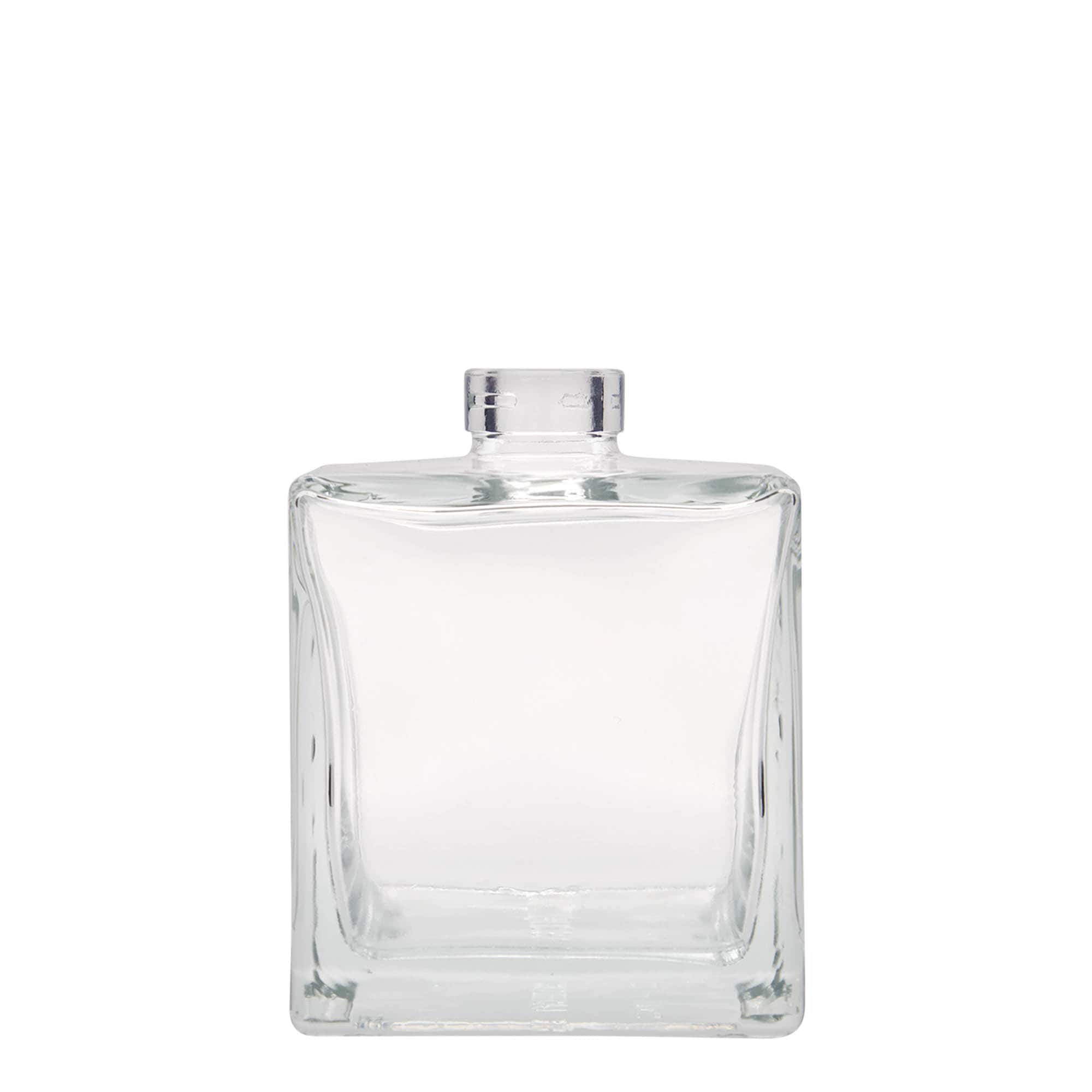Γυάλινο μπουκάλι 'Cube' 500 ml, τετράγωνο, στόμιο: φελλός Γυάλινο μπουκάλι 'Cube' 500 ml, τετράγωνο, στόμιο: φελλός