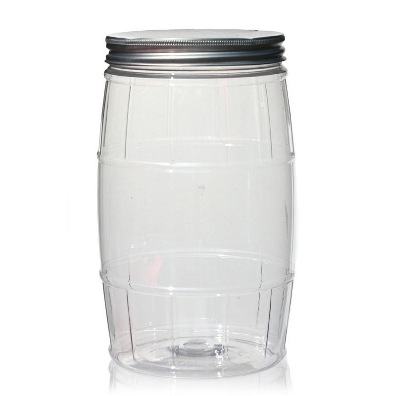 Βάζο PET 'Βαρέλι' 1.500 ml, πλαστικό, στόμιο: 100/400 Βάζο PET 'Βαρέλι' 1.500 ml, πλαστικό, στόμιο: 100/400
