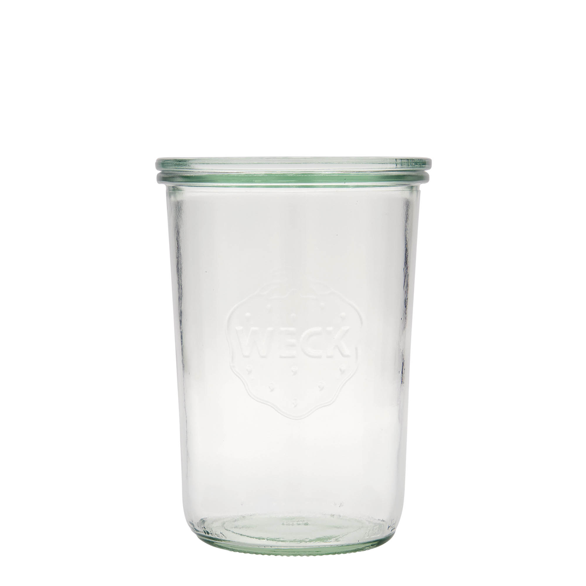 850 ml WECK-Βάζο με καπάκι, Άνοιγμα: Στρογγυλή άκρη