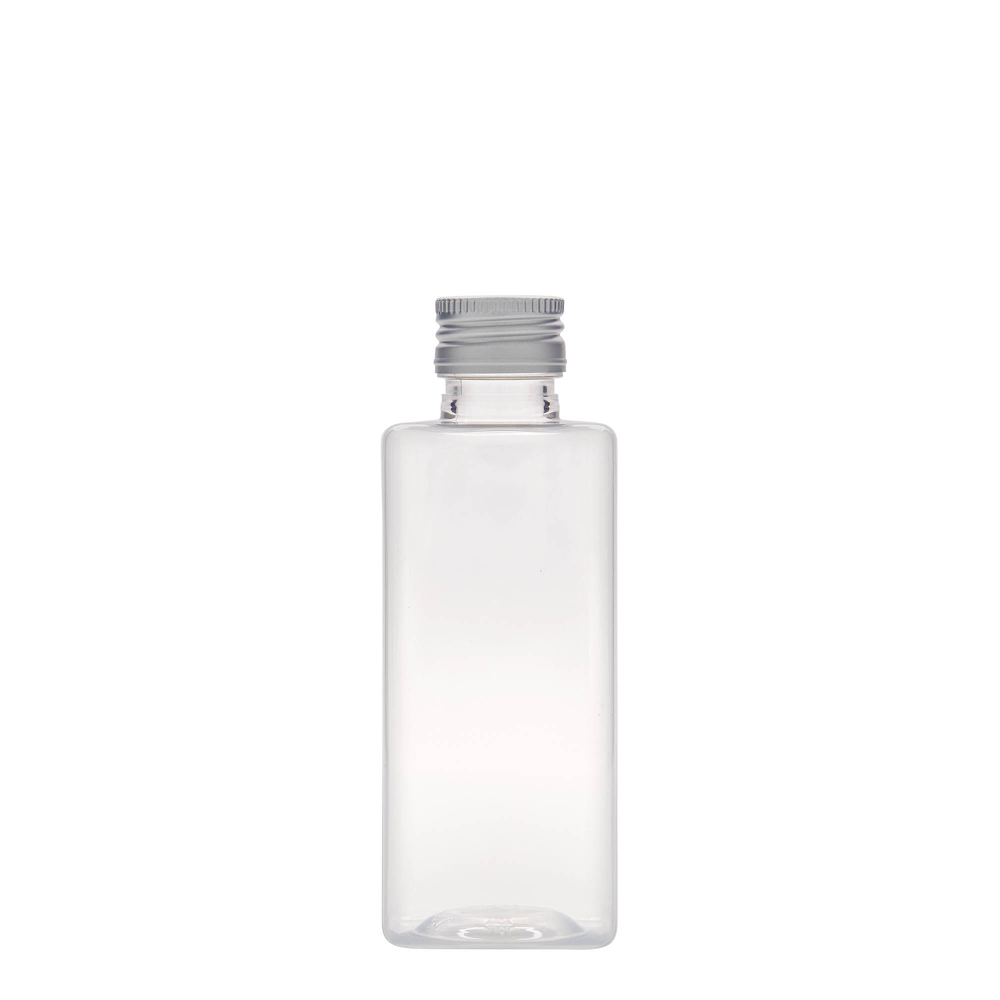 250 ml φιάλη PET 'Karl', τετράγωνη, πλαστικό, στόμιο: PP 28