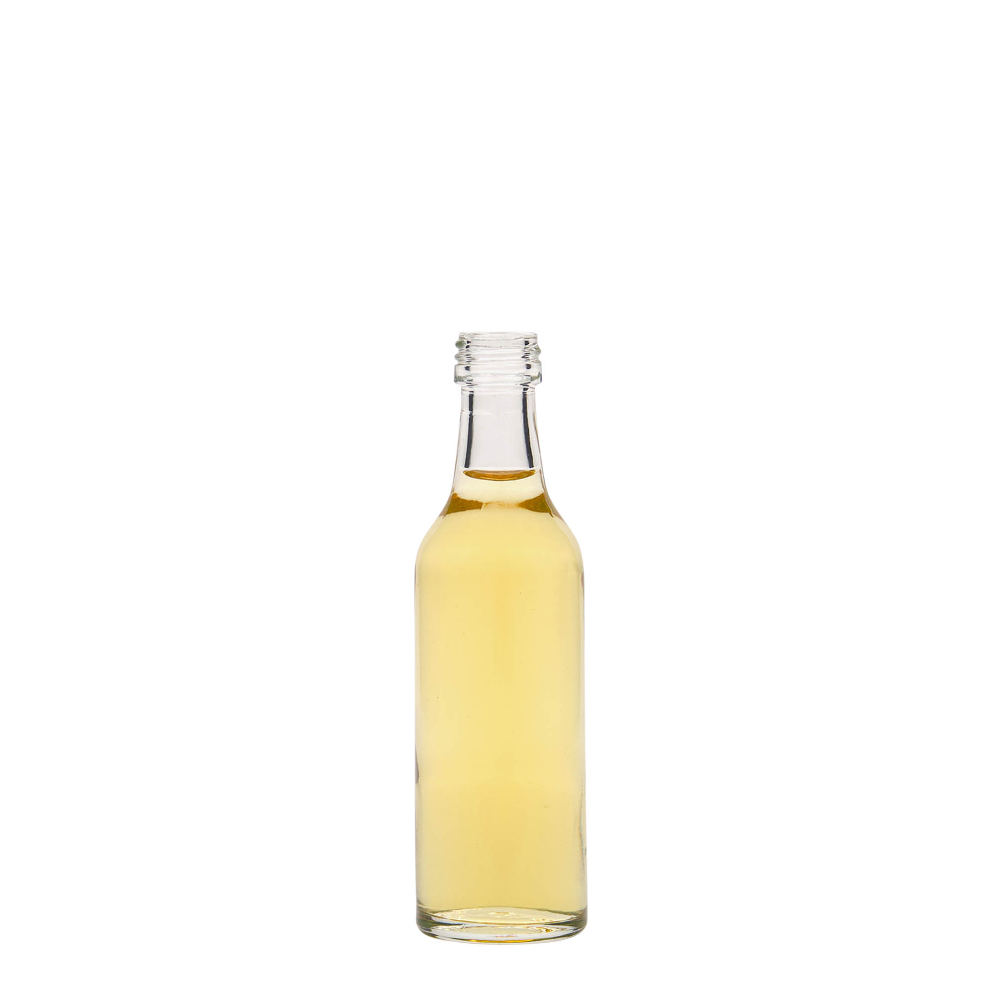50 ml γυάλινο μπουκάλι με ίσιο λαιμό, στόμιο: PP 18