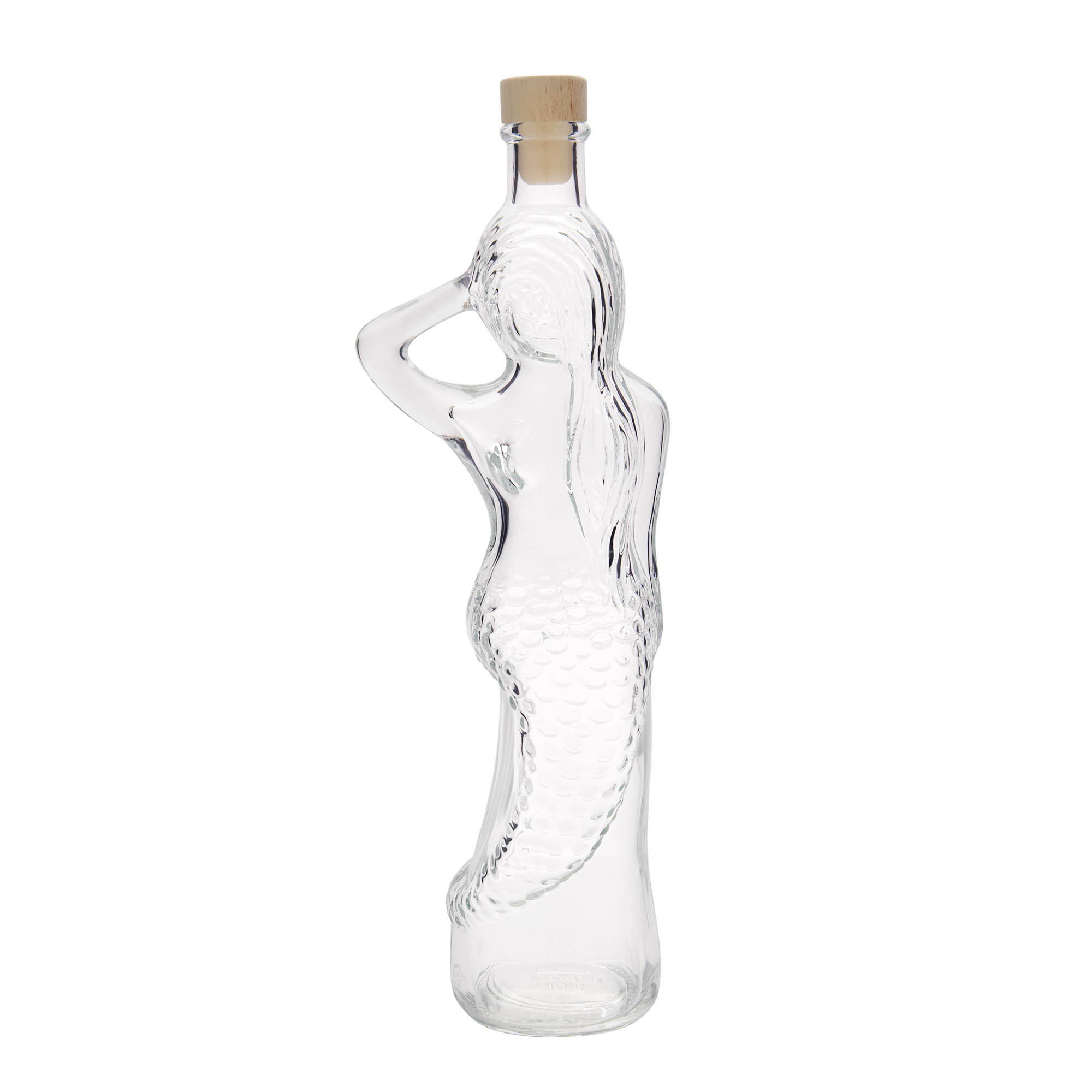 500 ml γυάλινο μπουκάλι 'Γοργόνα', στόμιο: φελλός