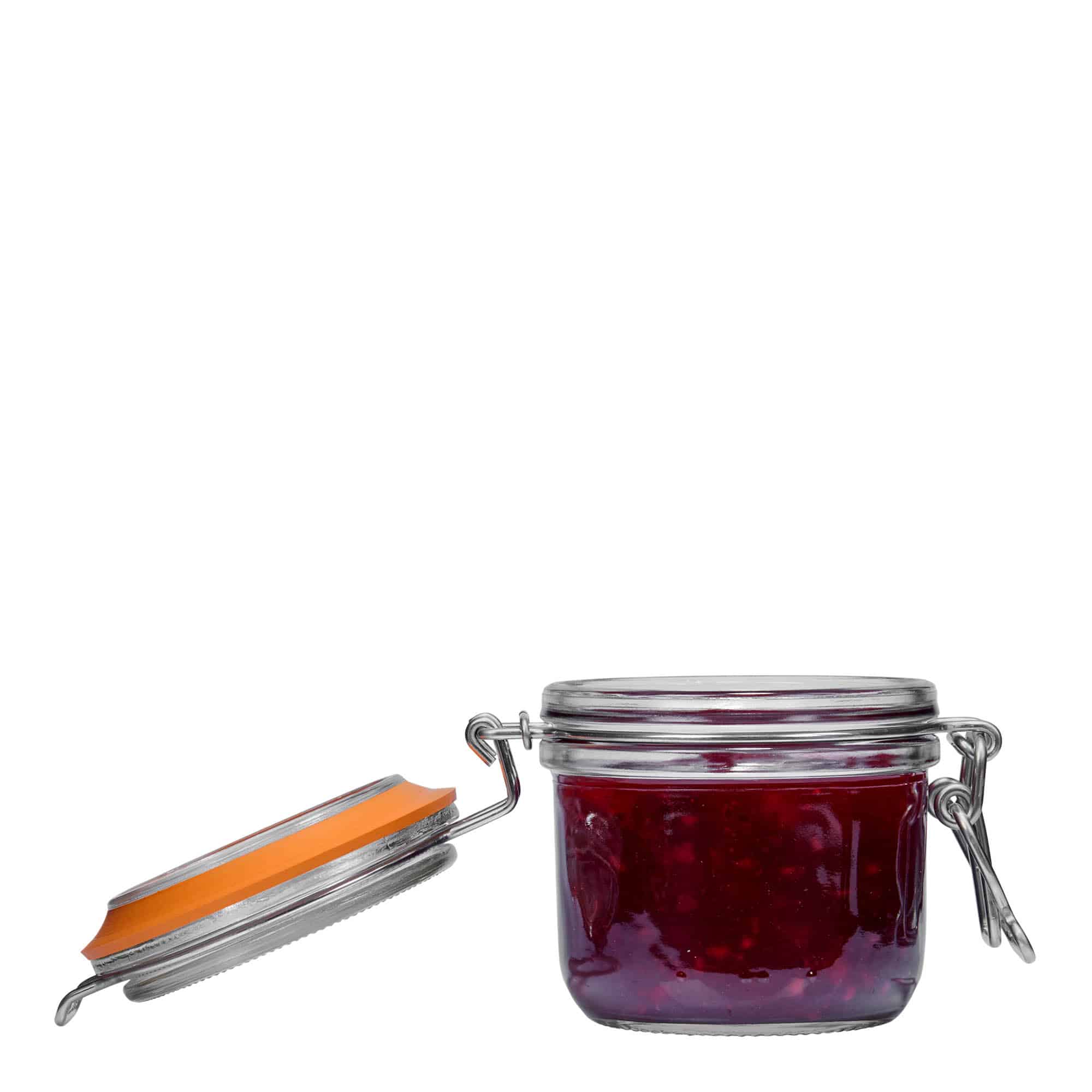 200 ml γυάλινο βάζο με μεταλλικό κλιπ 'Le Parfait Super Terrine', στόμιο: κλείσιμο με μεταλλικό κλιπ