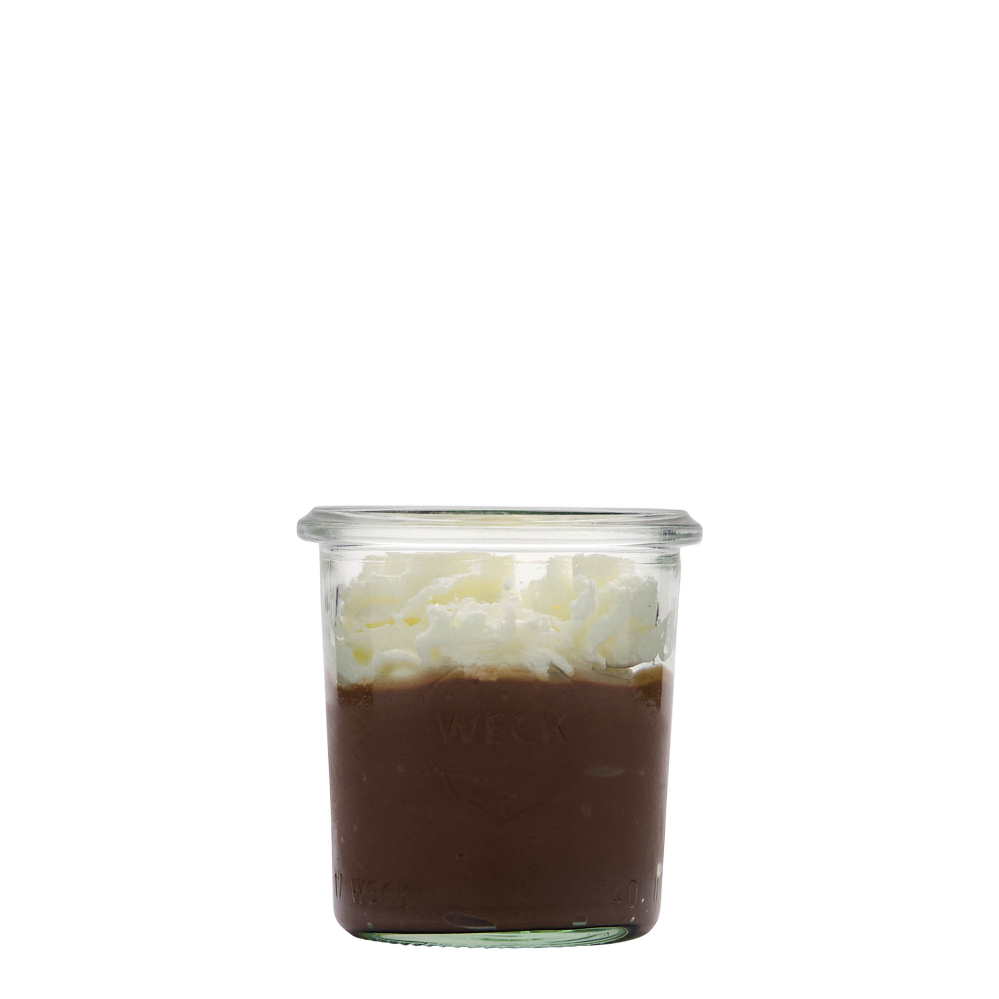 140 ml βάζο WECK με καμπάνα, στόμιο: στρογγυλή άκρη