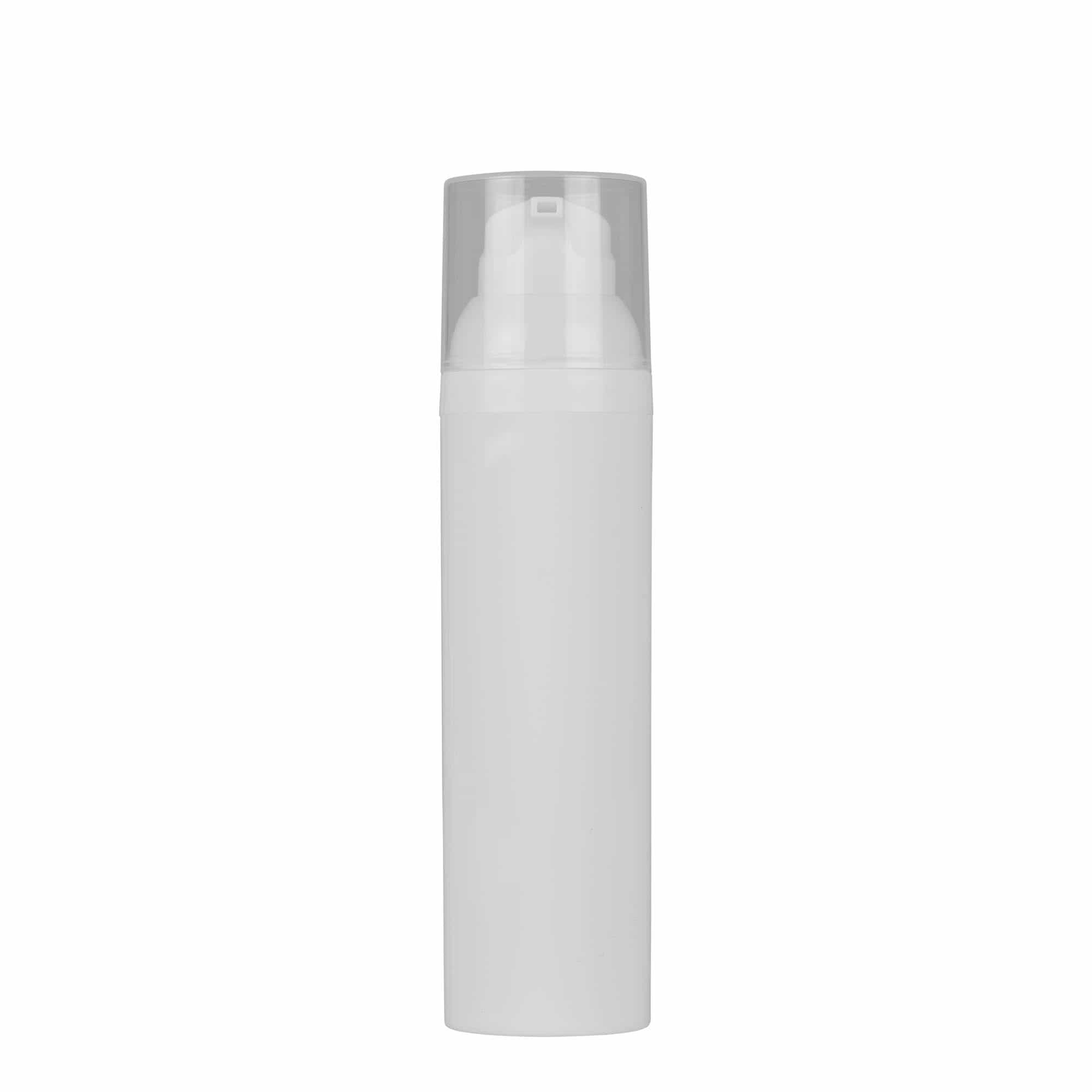 75 ml Airless διανομέας 'Mezzo', πλαστικό PP, λευκό