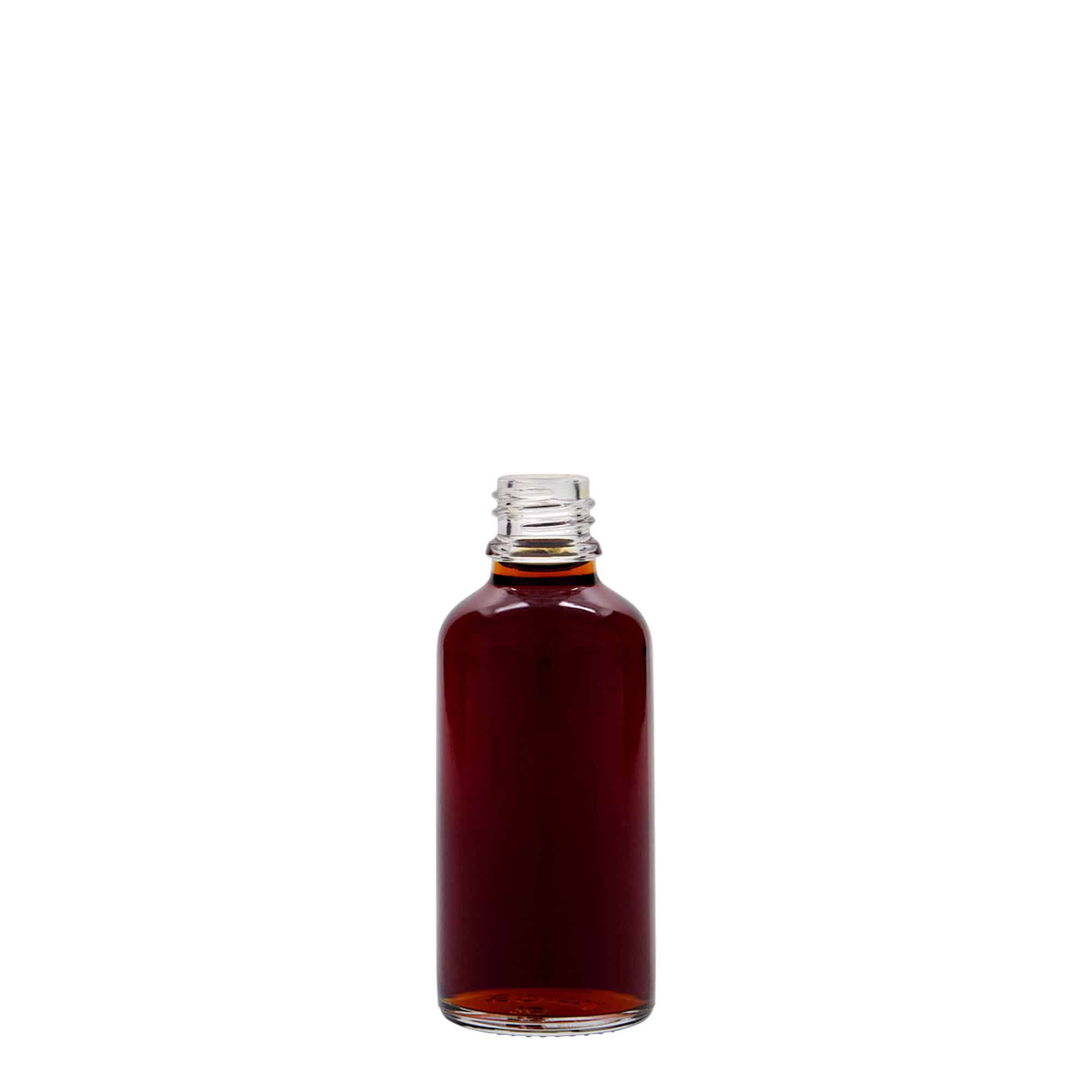 50 ml ιατρικό φιαλίδιο, γυαλί, στόμιο: DIN 18