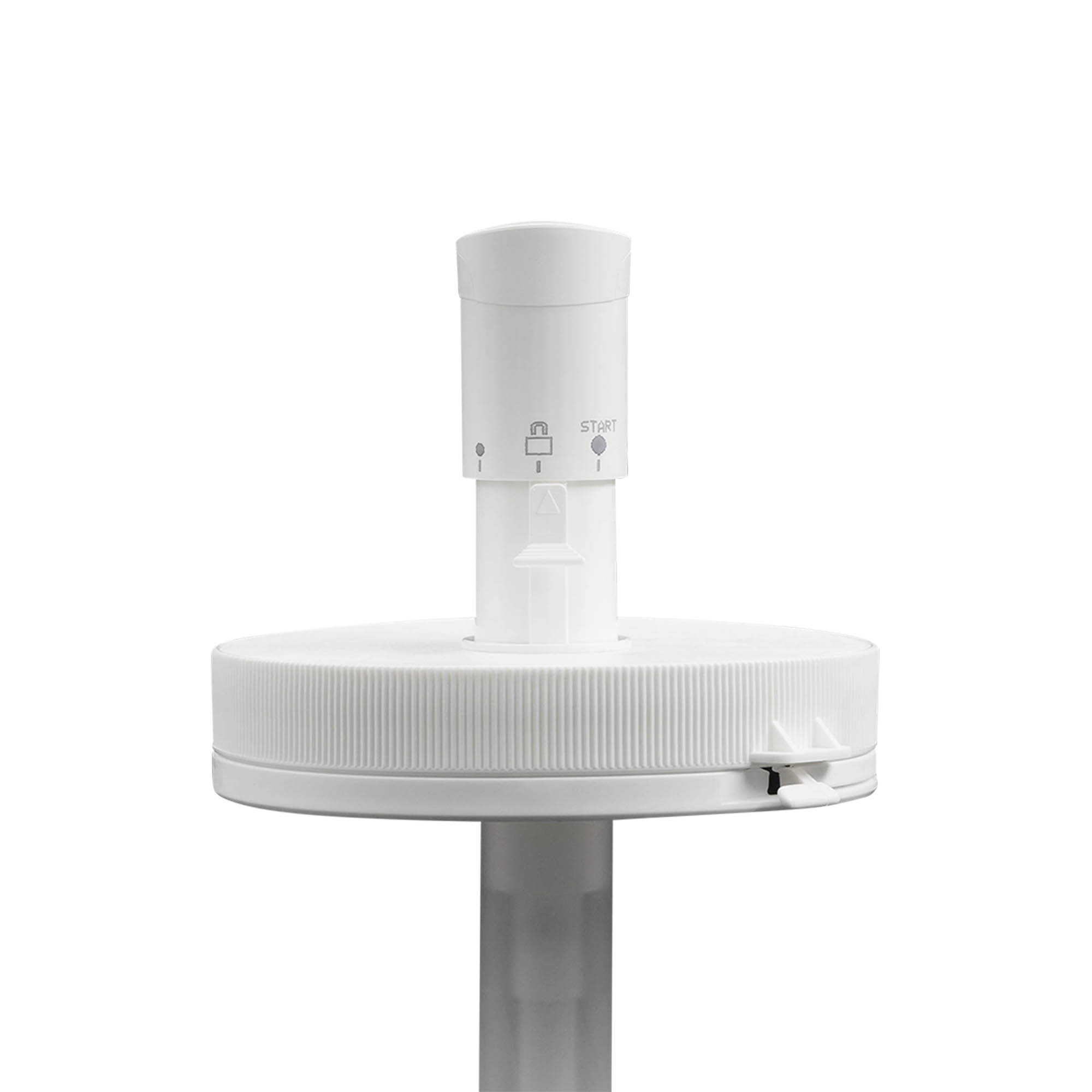 Αντλία διανομέα για 1.240 ml 'Securibox', πλαστικό PE, λευκό, για στόμιο: βιδωτό καπάκι