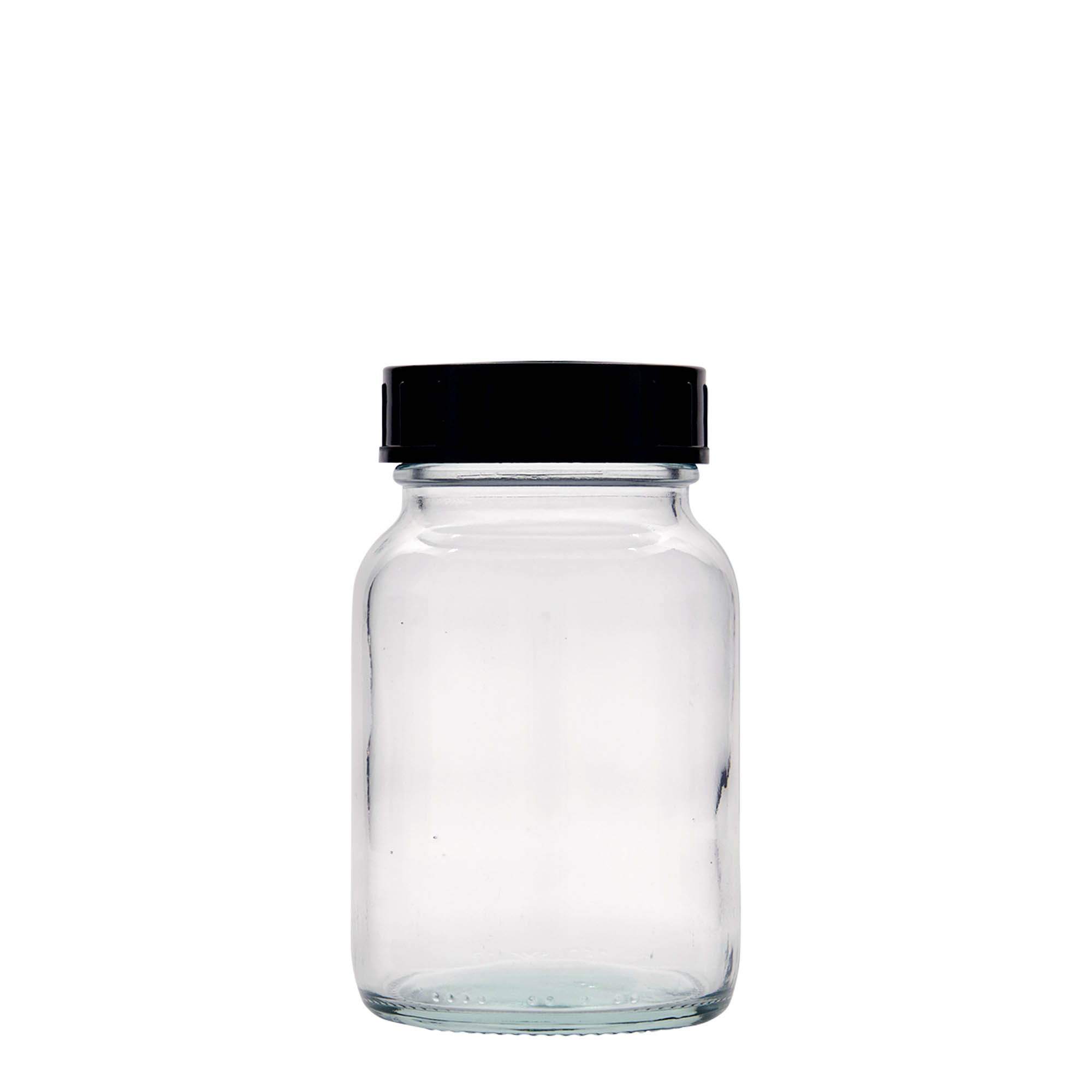 250 ml γυάλινο βάζο με φαρδύ στόμιο, άνοιγμα: DIN 55