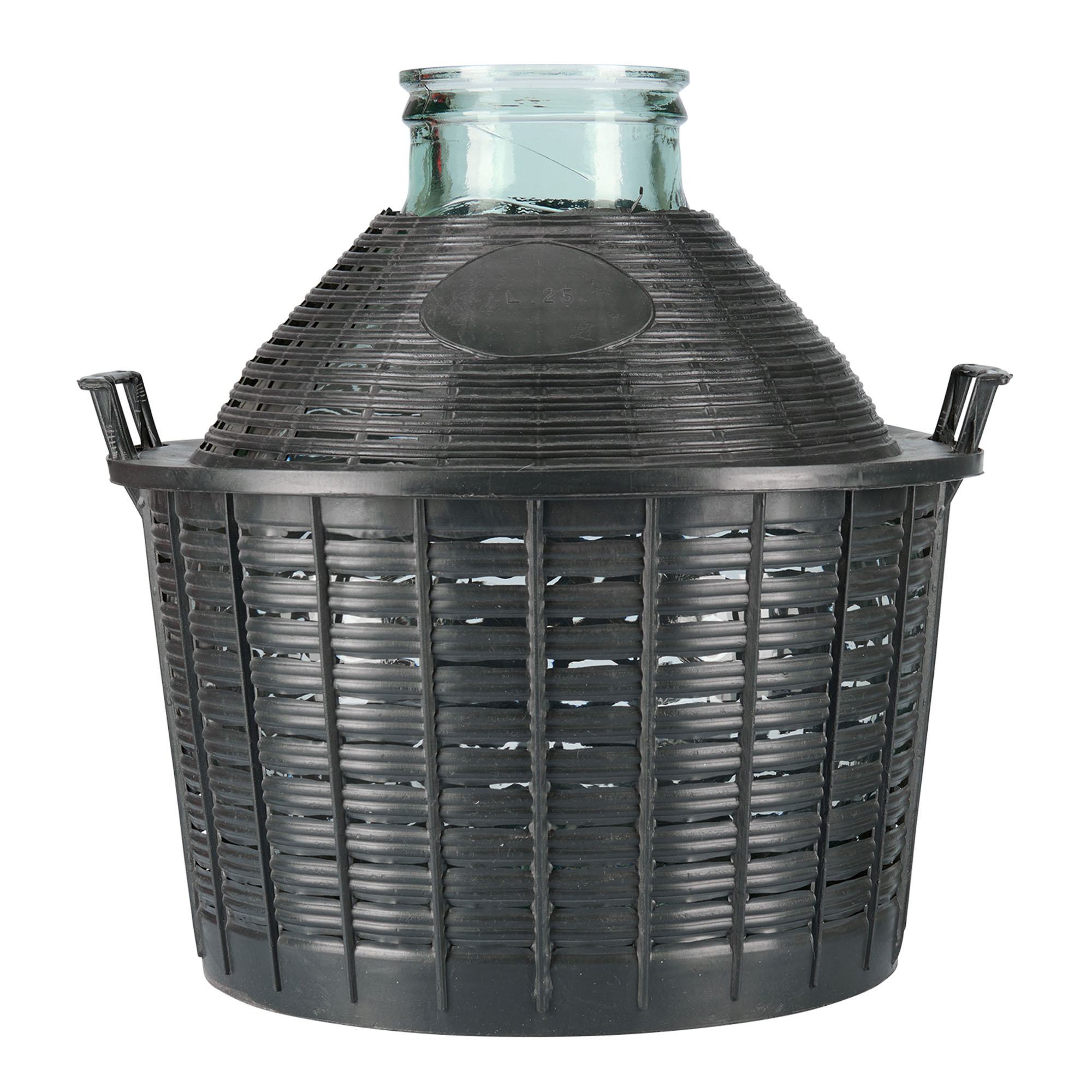 25 l φιάλη μπαλονιού με φαρδύ λαιμό, γυάλινη, στόμιο: καπάκι τύπου Stülpdeckel 25 l φιάλη μπαλονιού με φαρδύ λαιμό, γυάλινη, στόμιο: καπάκι τύπου Stülpdeckel