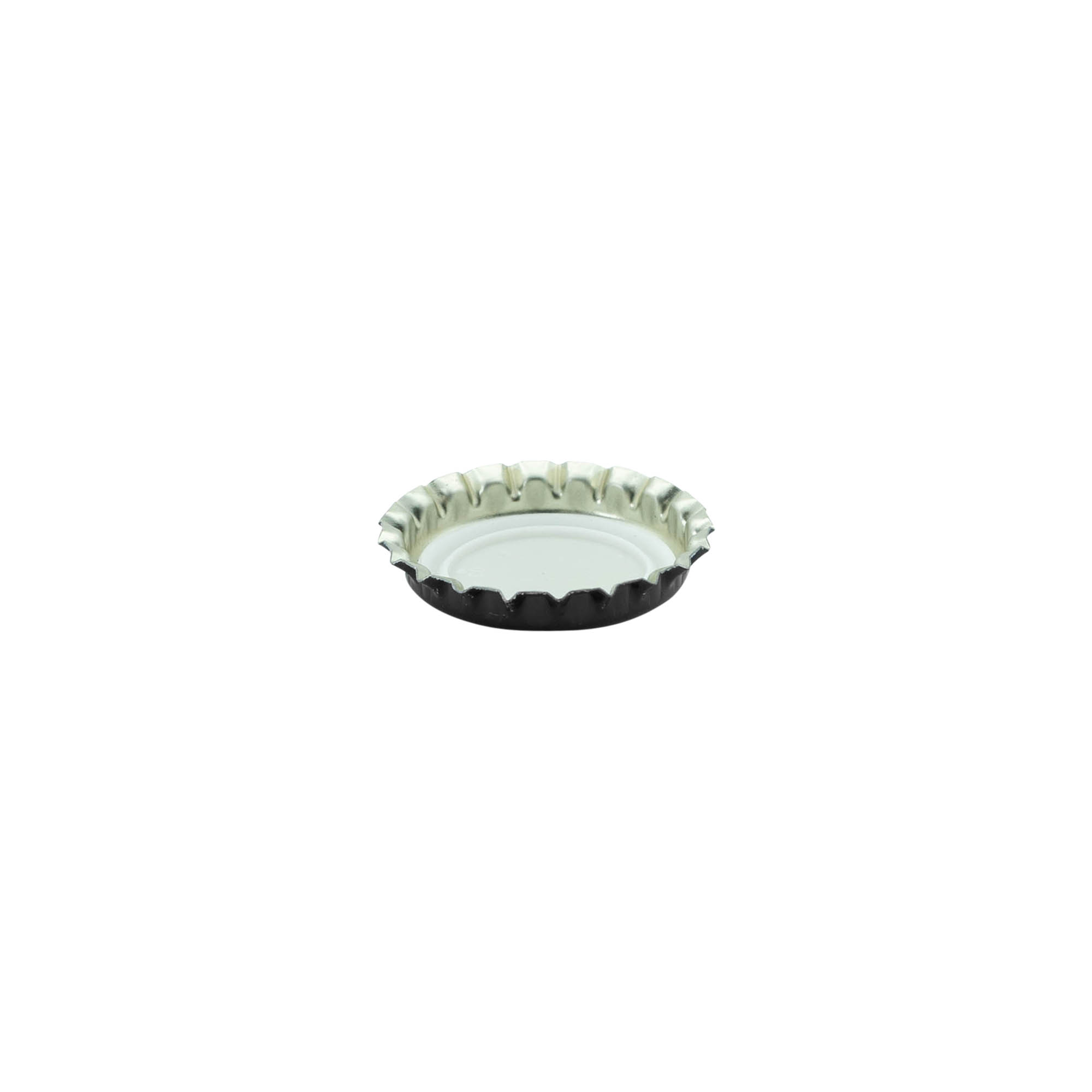 Μεταλλικά καπάκια 26 mm, μαύρα