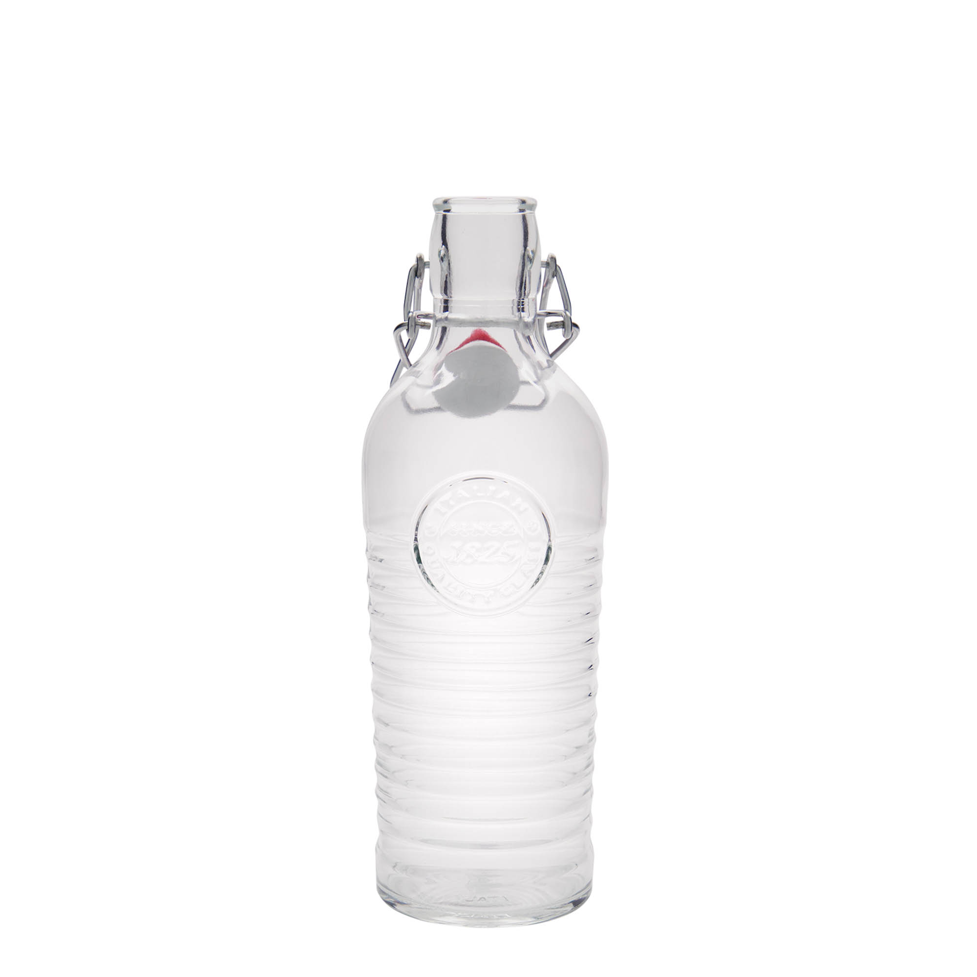 750 ml γυάλινο μπουκάλι 'Officina 1825', στόμιο: κλείσιμο με μανταλάκι