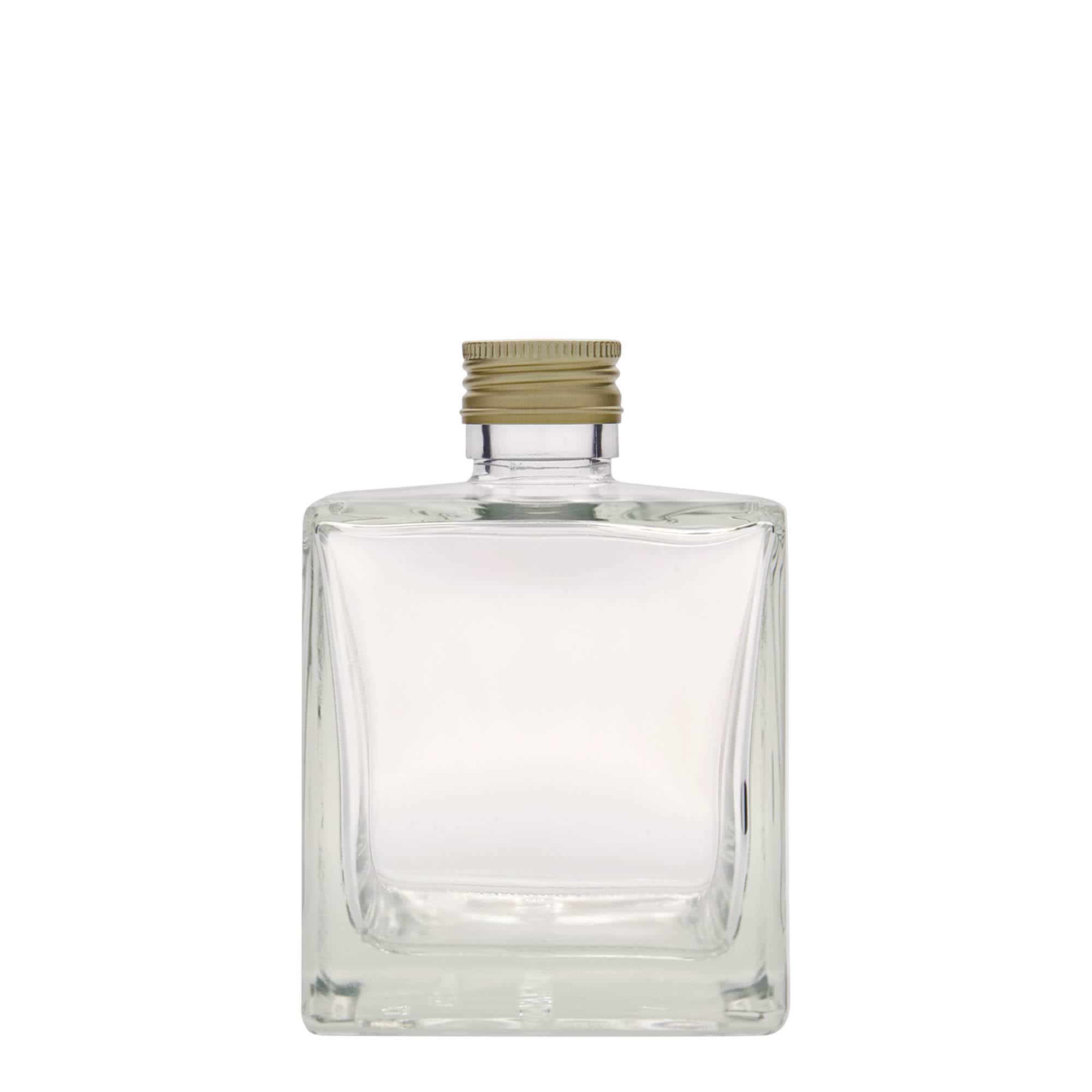 500 ml γυάλινο μπουκάλι 'Cube', τετράγωνο, στόμιο: PP 31,5
