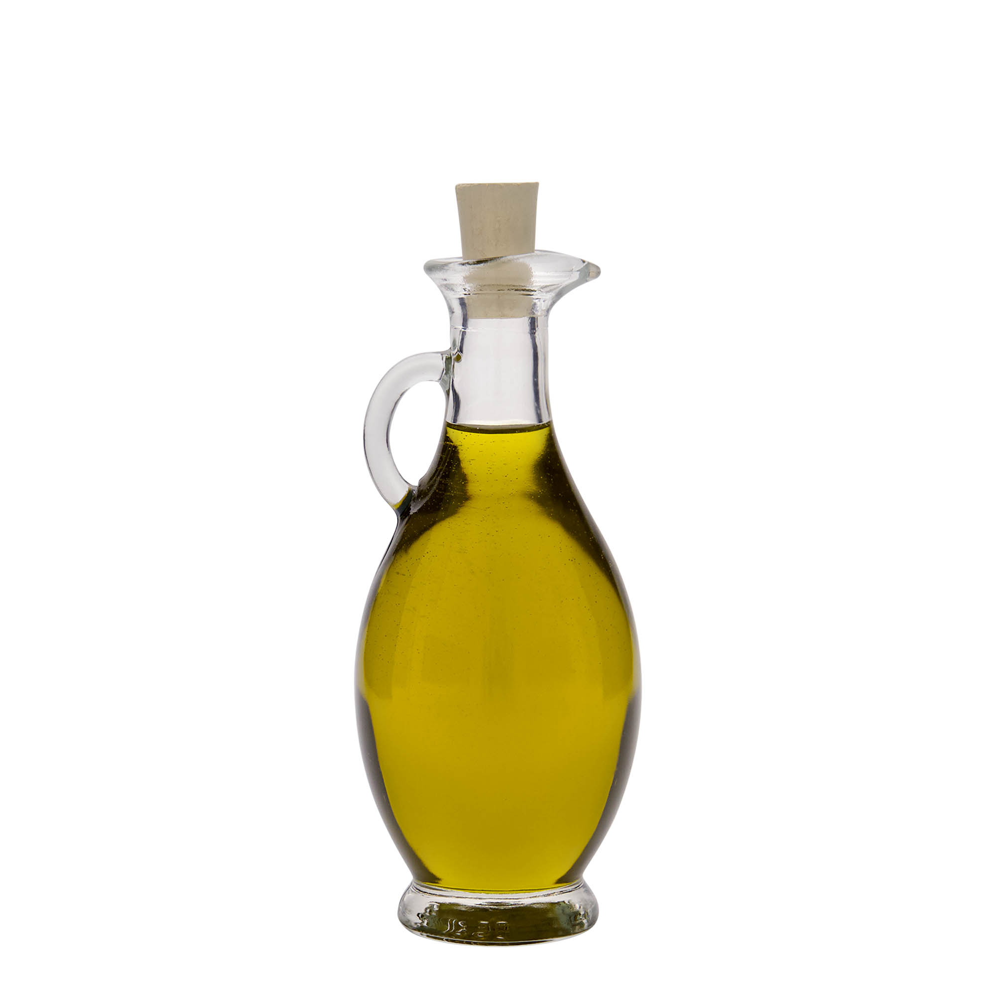 250 ml μπουκάλι ξυδιού/λάδι 'Egizia', στόμιο: φελλός