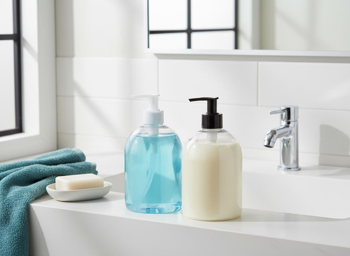 Βιδωτό καπάκι με αντλία διανομής, πλαστικό PP, μαύρο, για στόμιο: 24/410