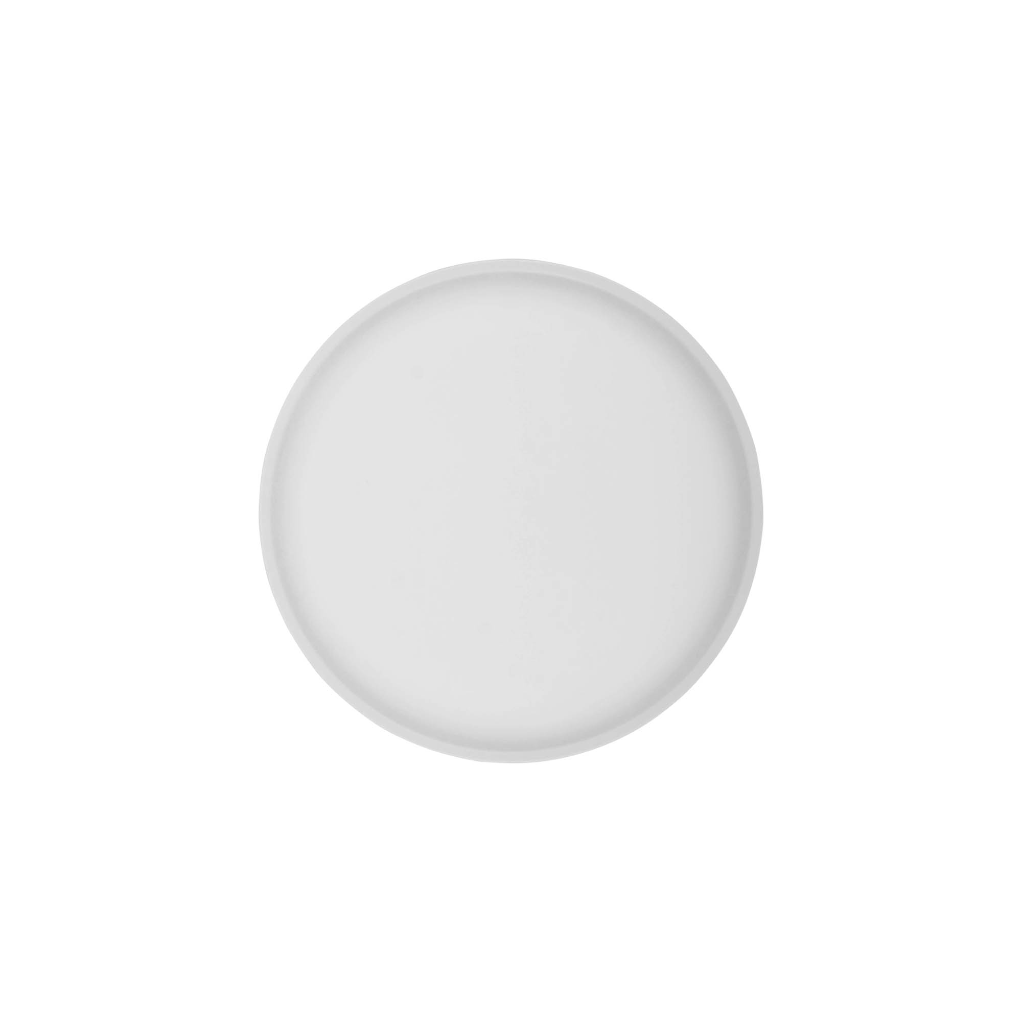 Βιδωτό καπάκι 'Clear/Platin Edition', πλαστικό PP, λευκό, για στόμιο: 70/2P