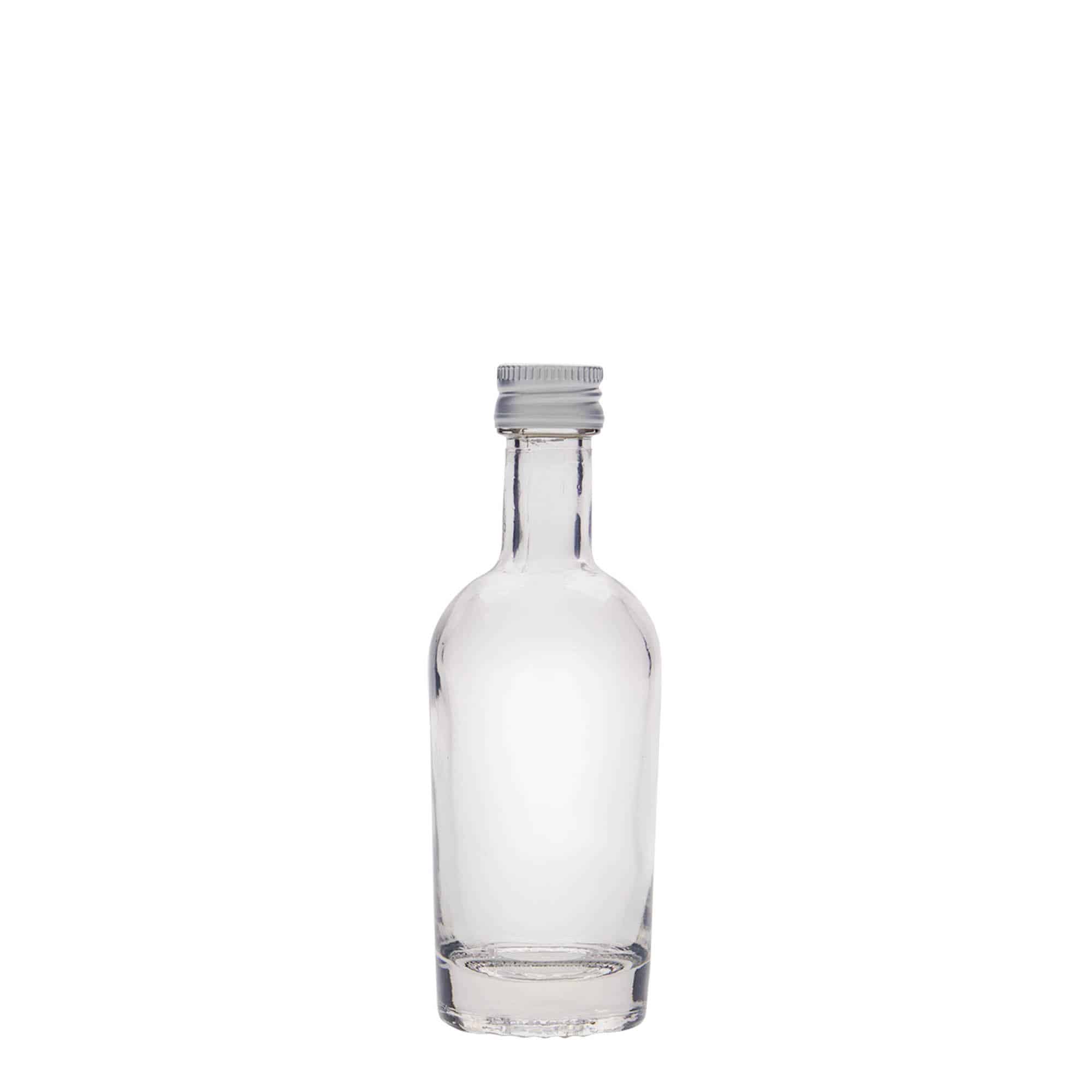 50 ml γυάλινο μπουκάλι 'Pepe', στόμιο: PP 18