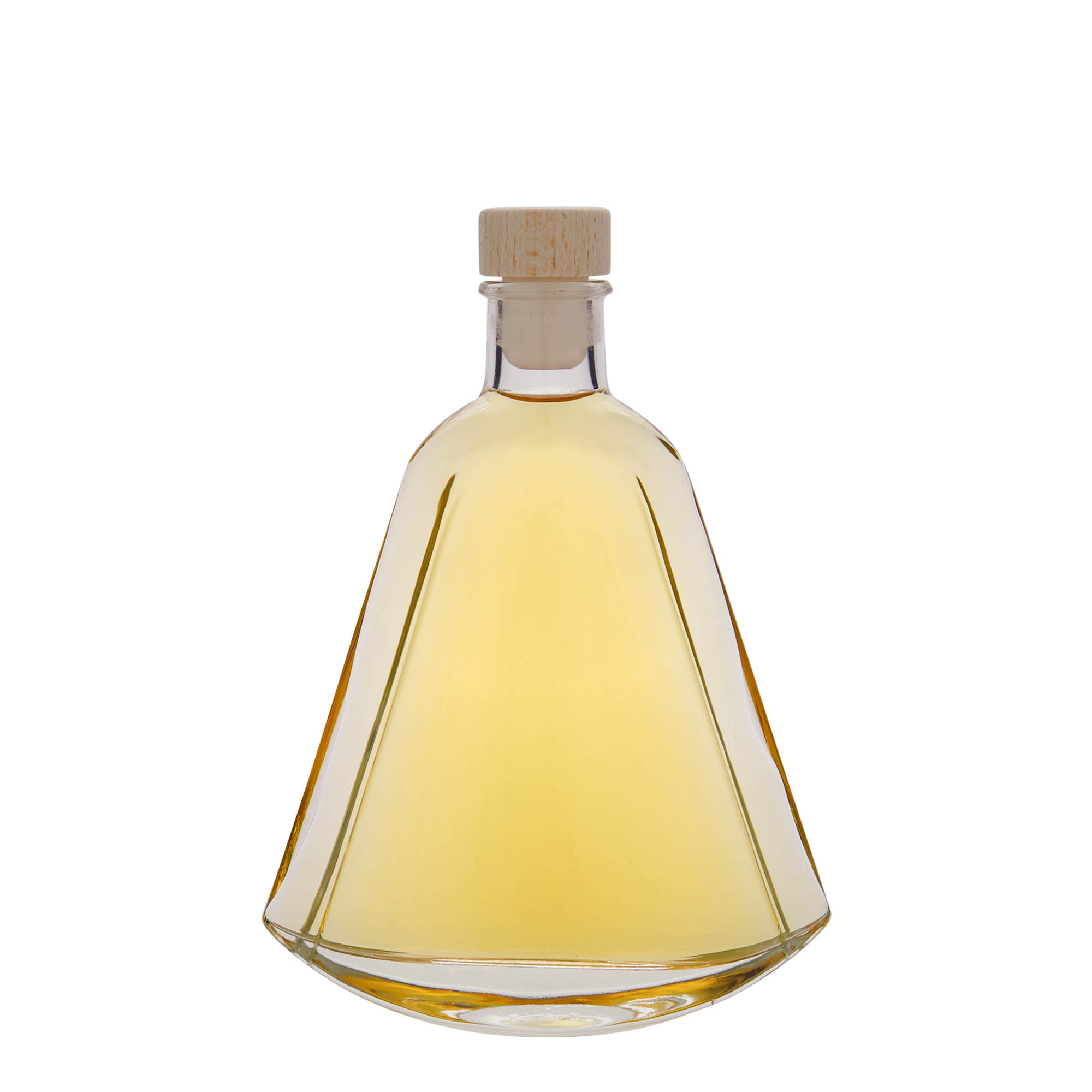 200 ml γυάλινο μπουκάλι 'Maurizio', οβάλ, στόμιο: φελλός