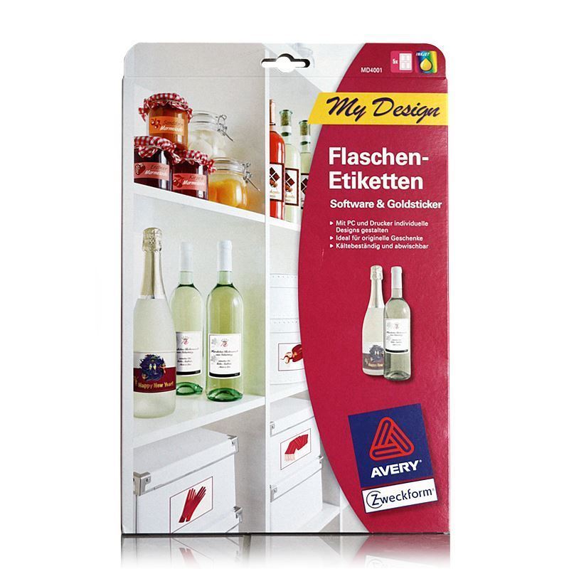 Αυτοκόλλητες ετικέτες, 20 φύλλα, χαρτί, λευκό